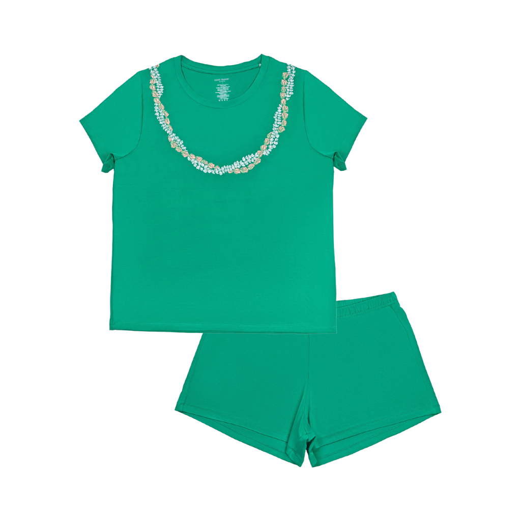 Lei Onaona Women's Short Bamboo Pajamas