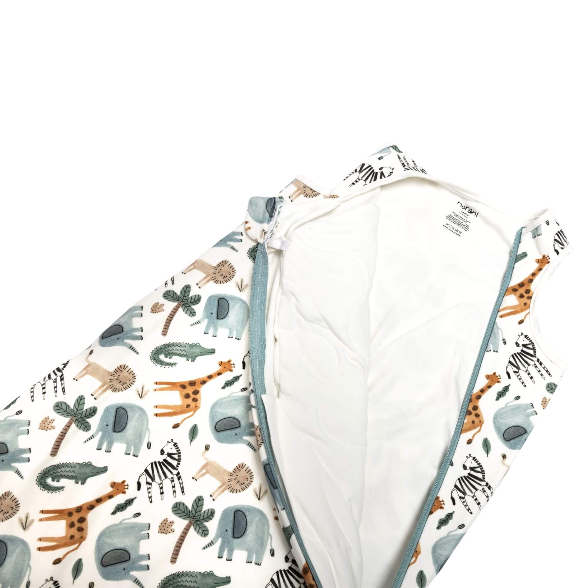 One & Done Sleep Sack - Safari Animals