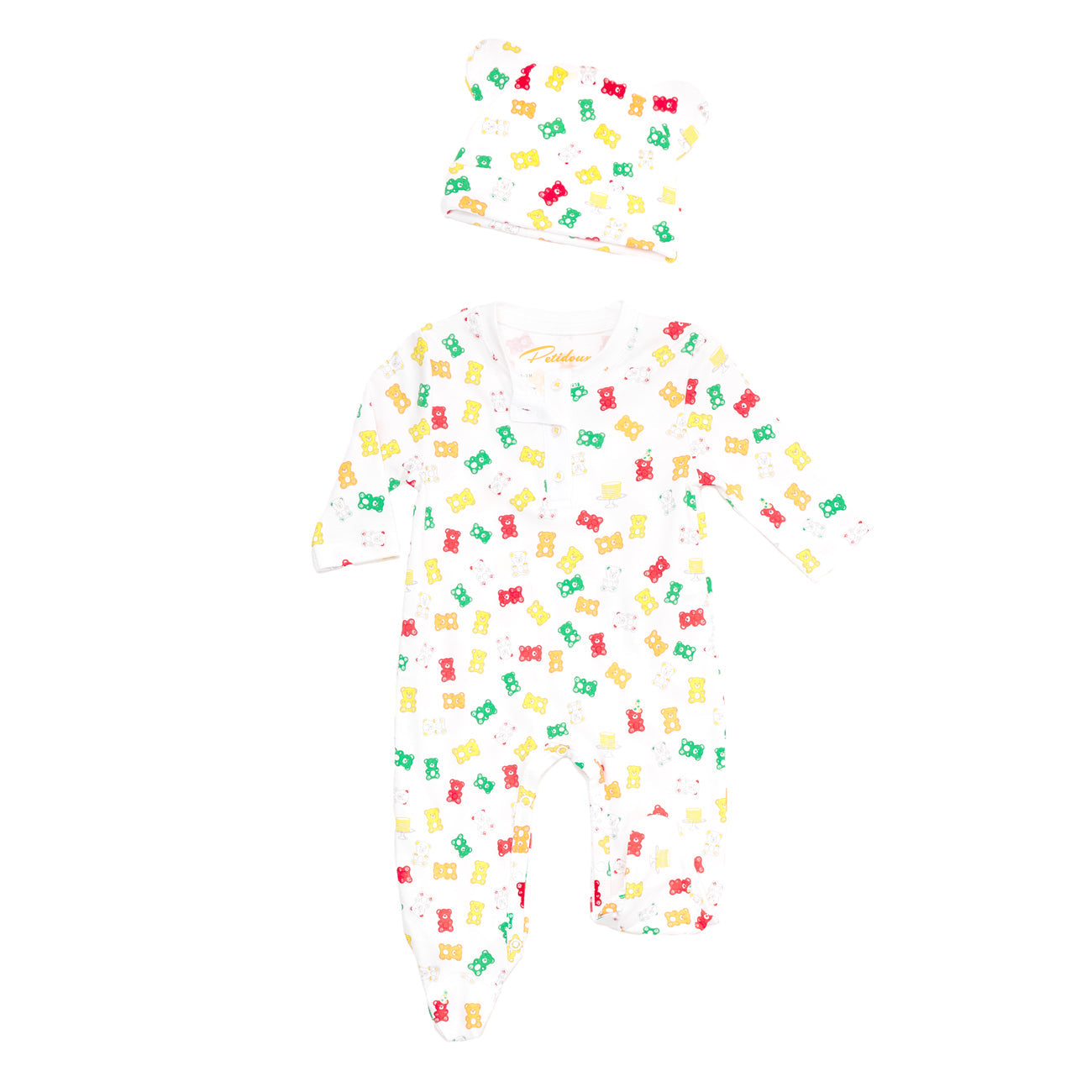 Gummy Bear Party Onesie + Hat