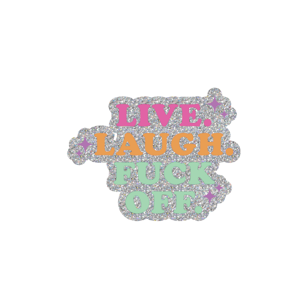 Non-packaged Individual Glitter Stickers