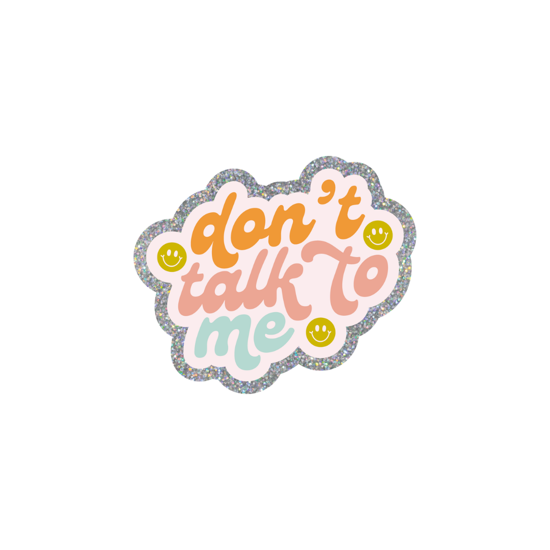 Non-packaged Individual Glitter Stickers