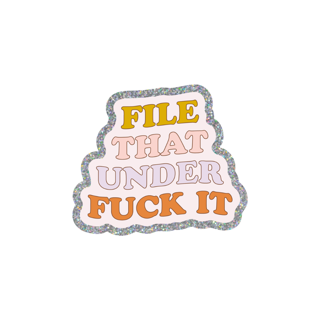 Non-packaged Individual Glitter Stickers