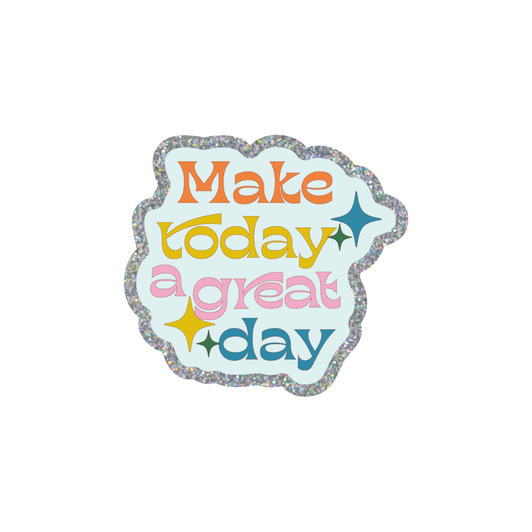 Non-packaged Individual Glitter Stickers