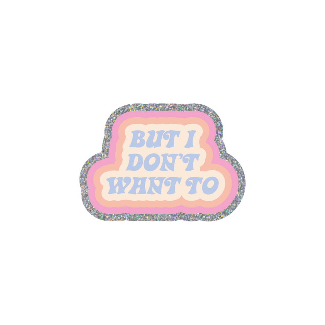 Non-packaged Individual Glitter Stickers