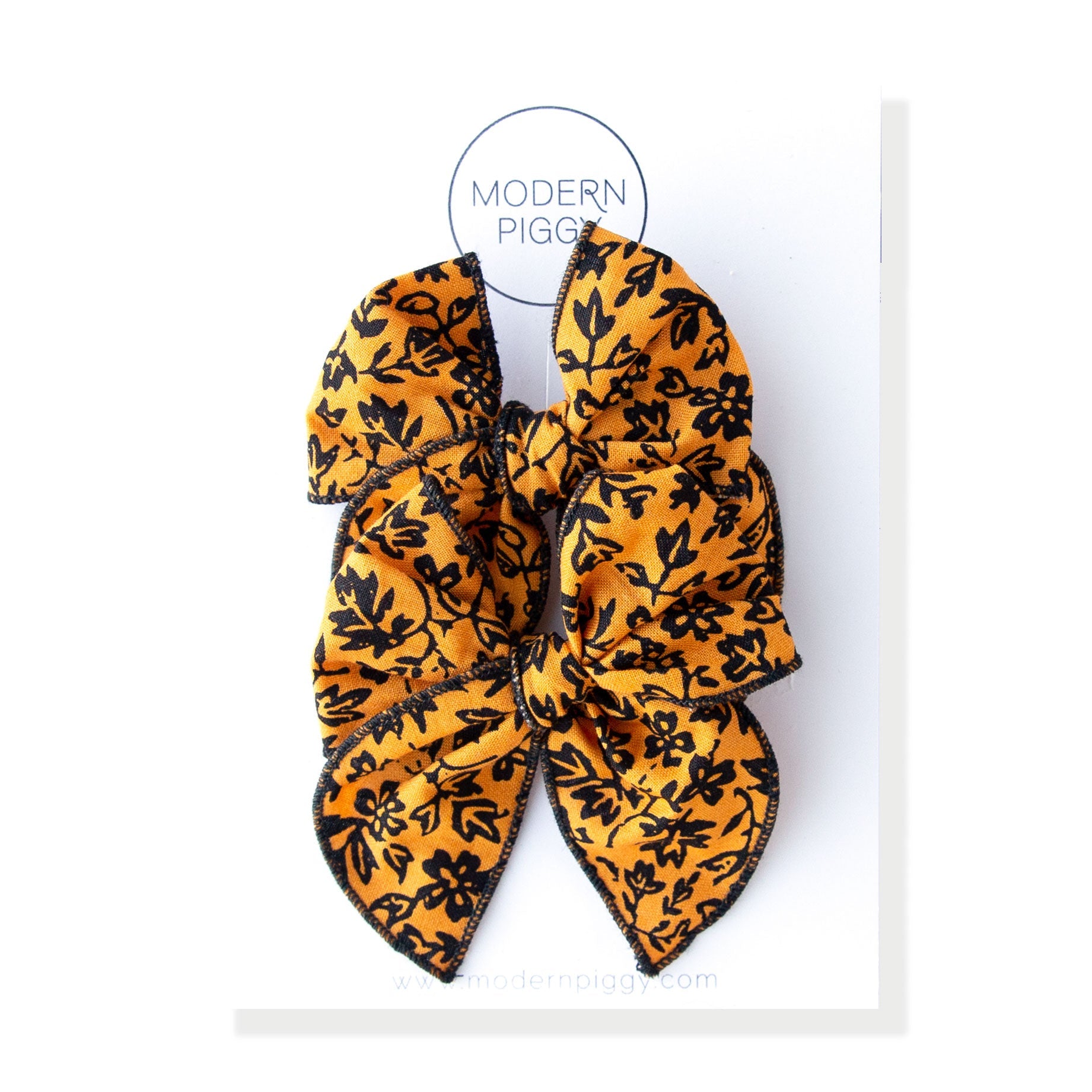 Harvest Moon | Pigtail Set - Petite Party Bow