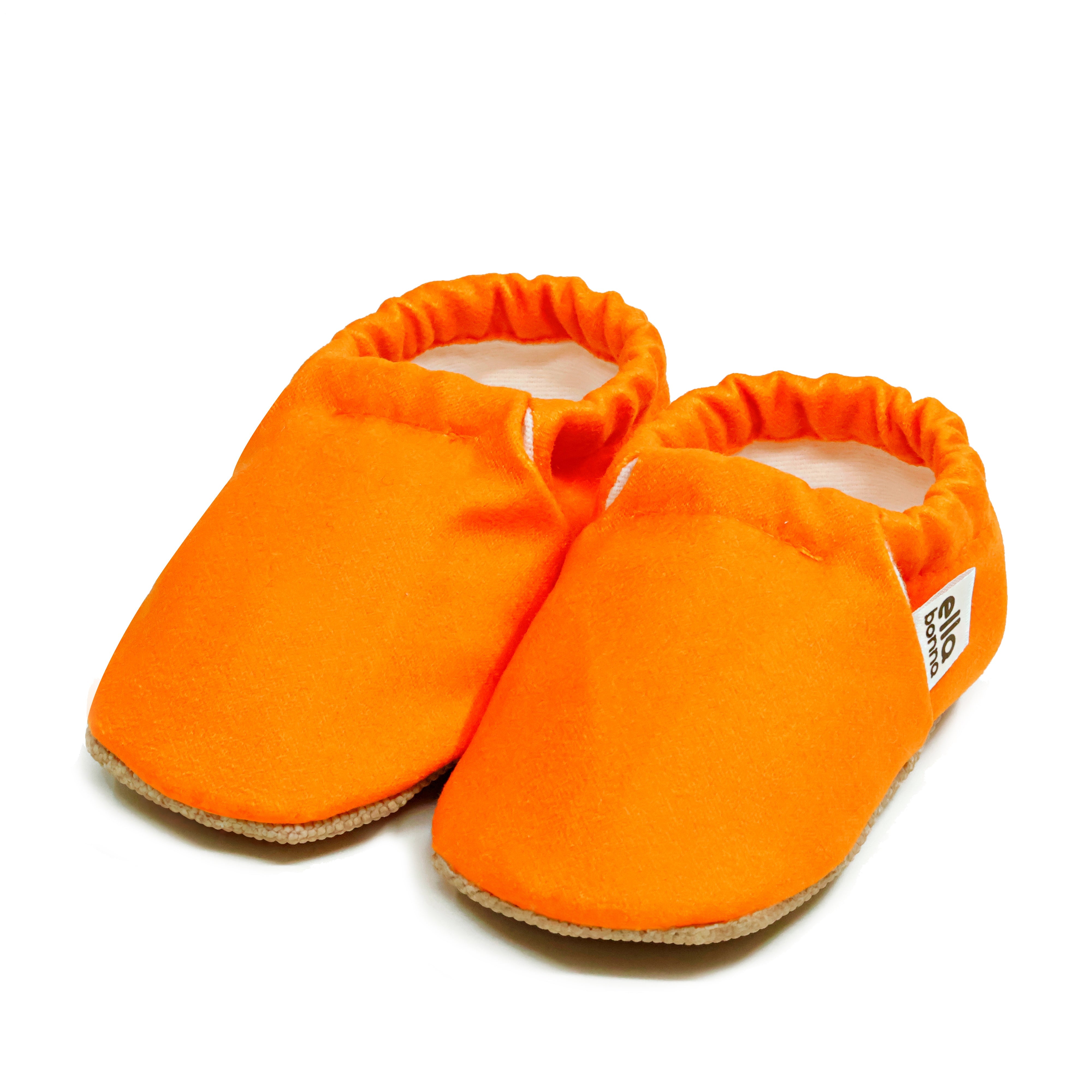 Moccasins, Slippers, Orange