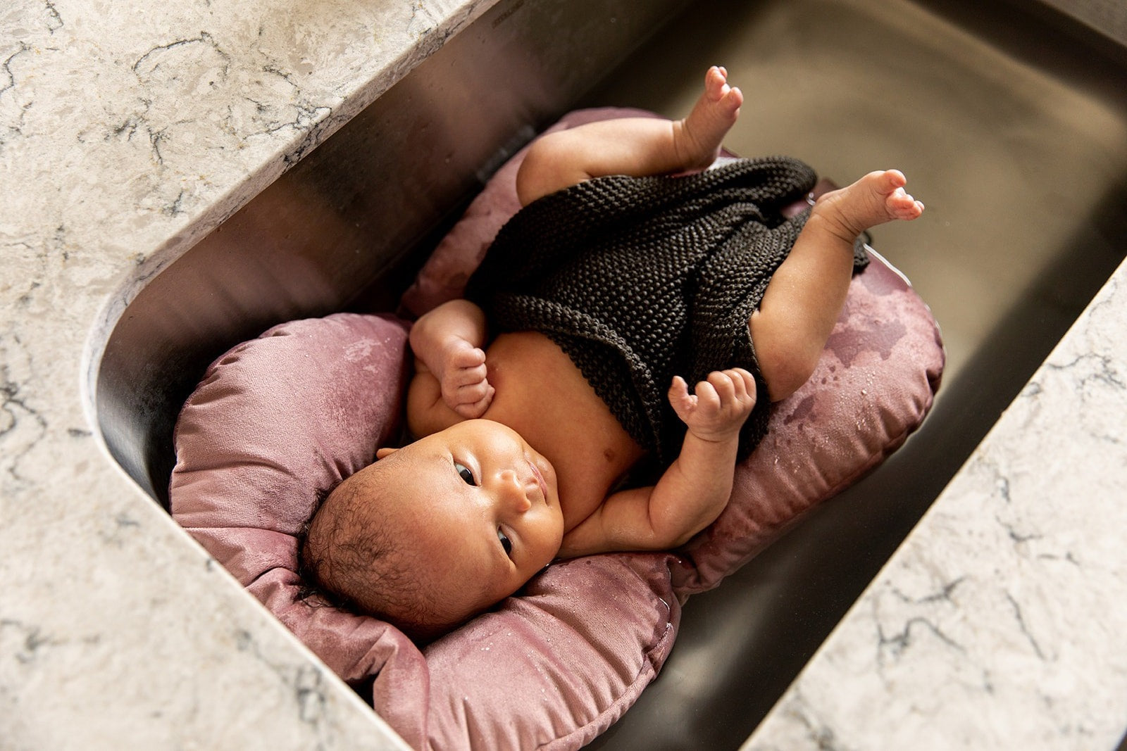 Infant Sink Bather Orchid Haze
