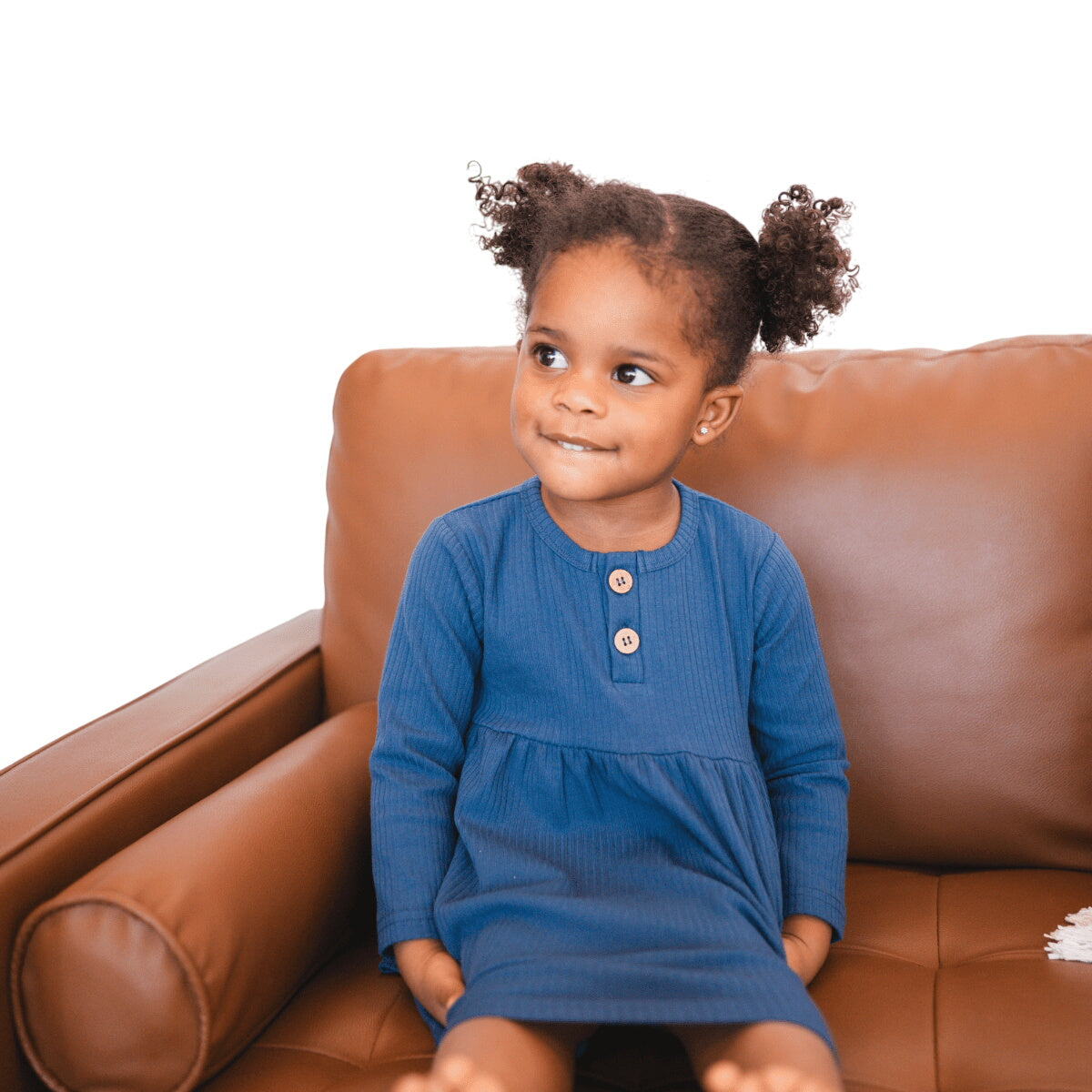 Organic Ribbed Cotton Dress