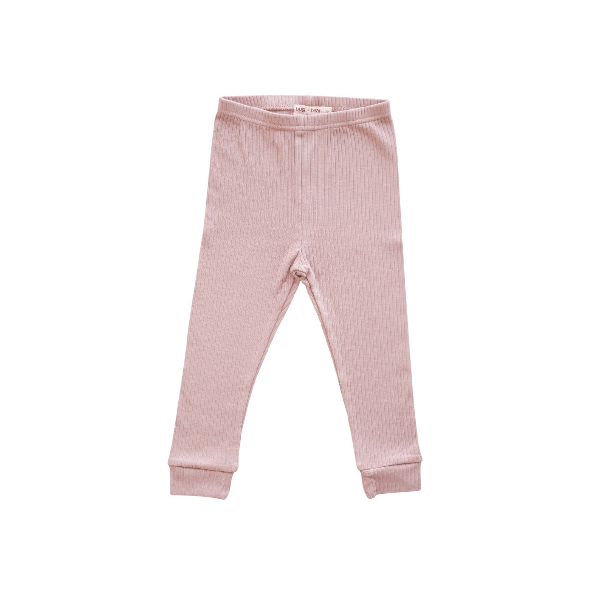 Organic Ribbed Cotton Legging