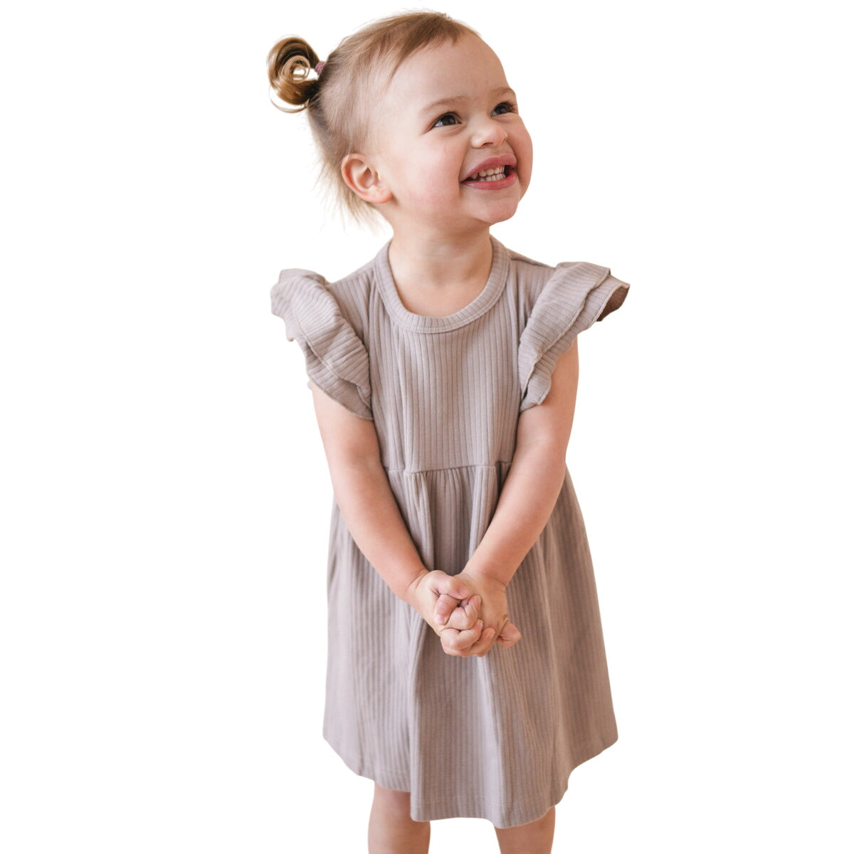 Organic Cotton Ruffle Dress