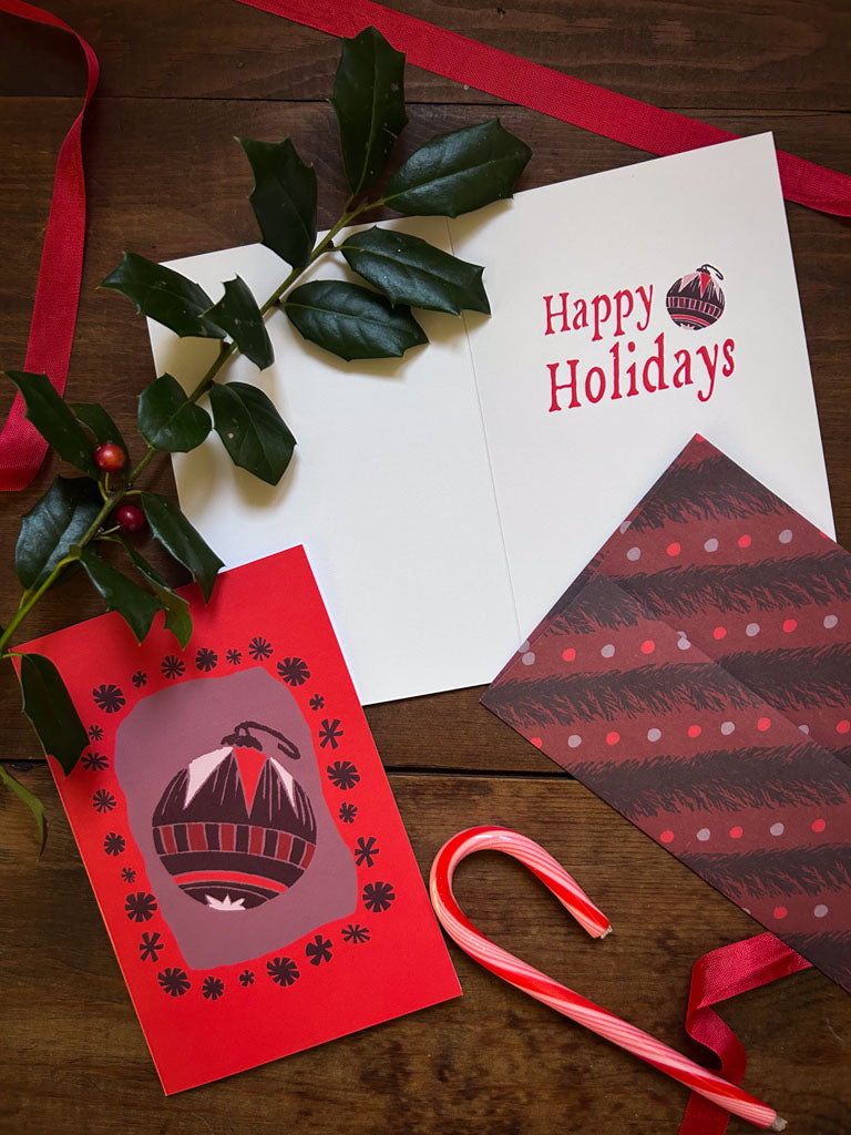 Ornament Christmas Cards | Set Of 2