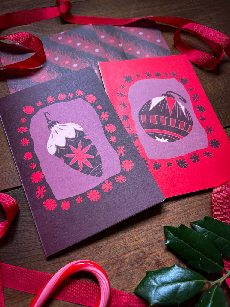 Ornament Christmas Cards | Set Of 2