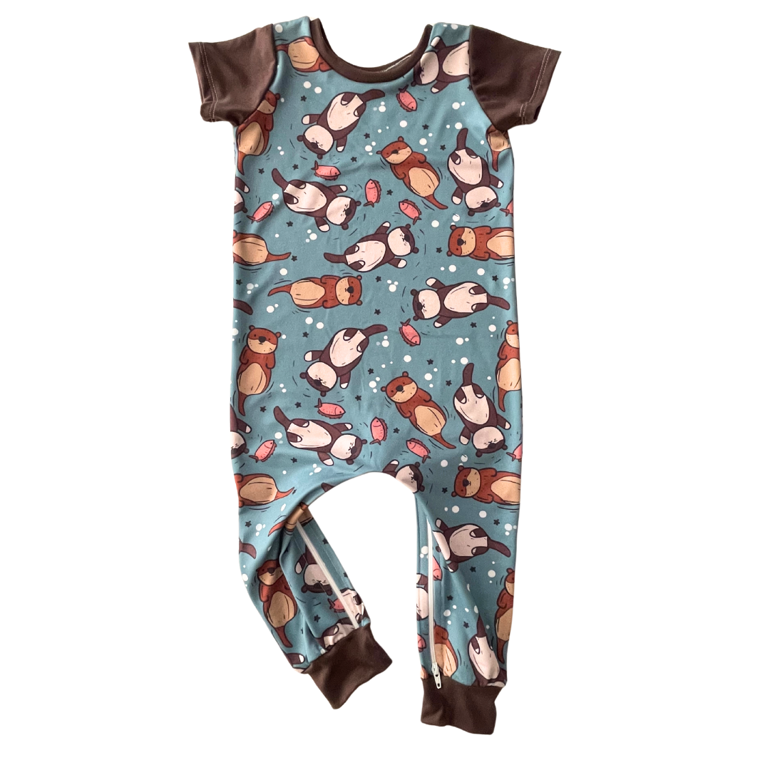 Otter Zip Romper