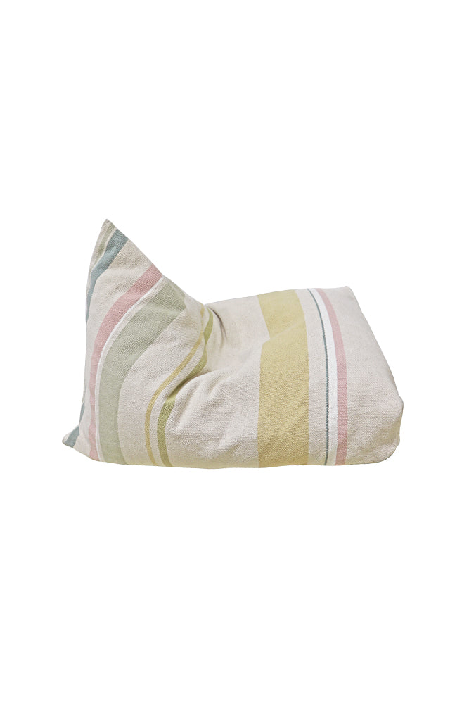Small Pouf Cleo Multi Stripe