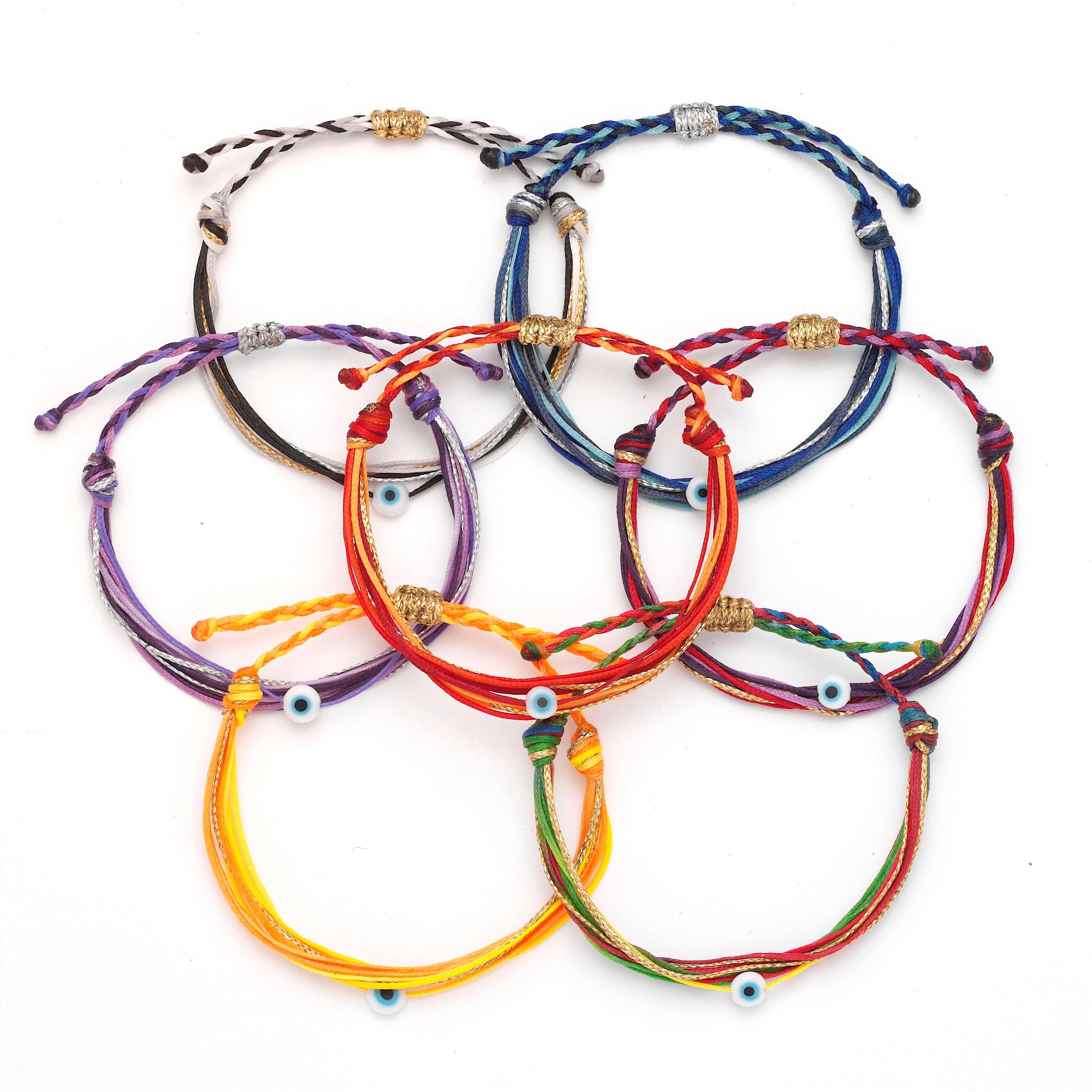 Duo Color String Bracelet