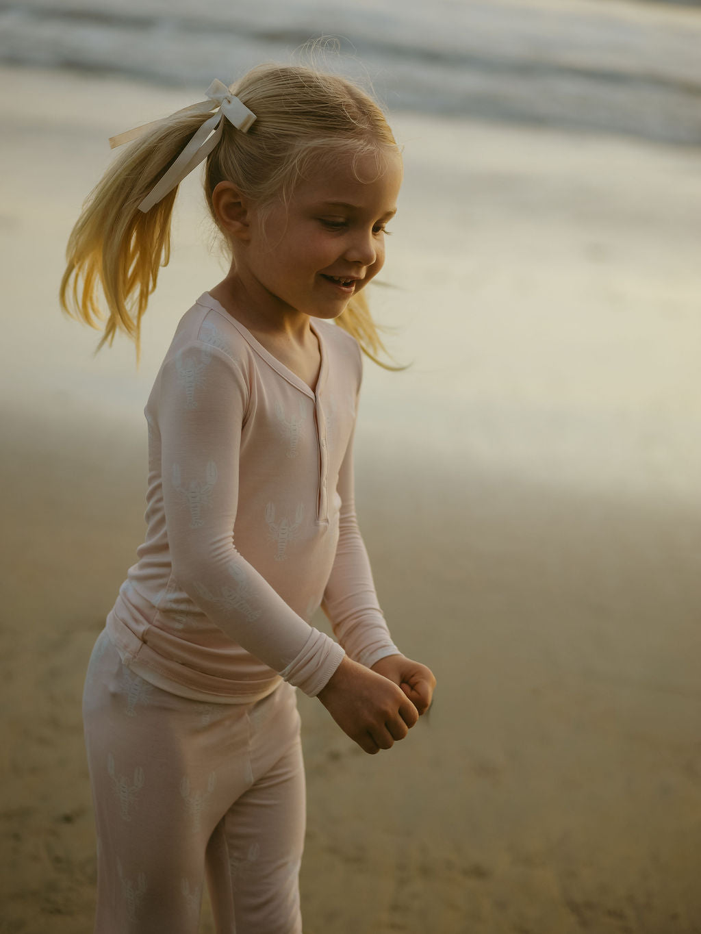 Bamboo Two Piece Pajamas | Lobster