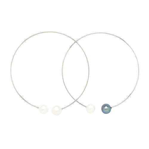 Mila Freshwater Pearl Bangle