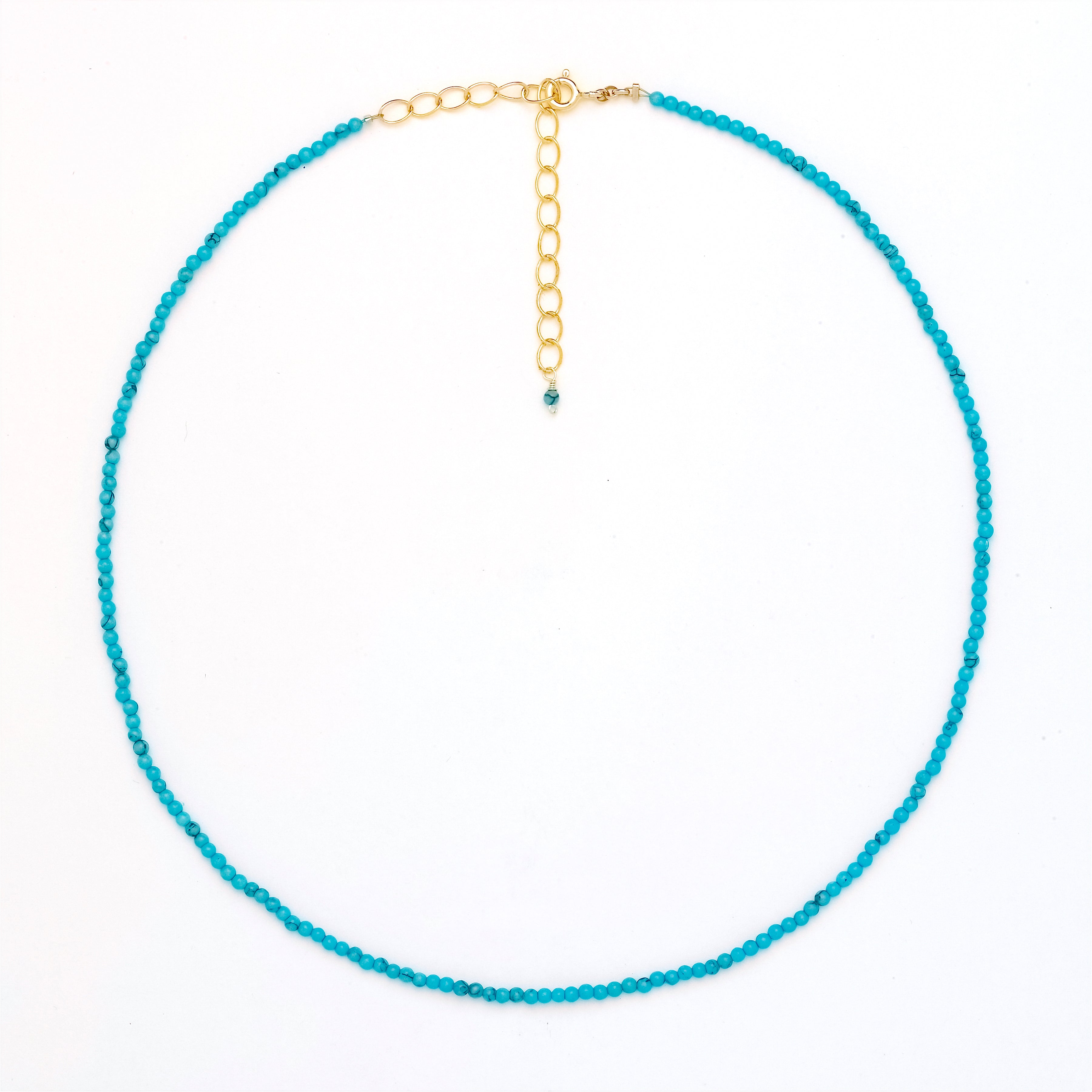 Turquoise Beaded Choker