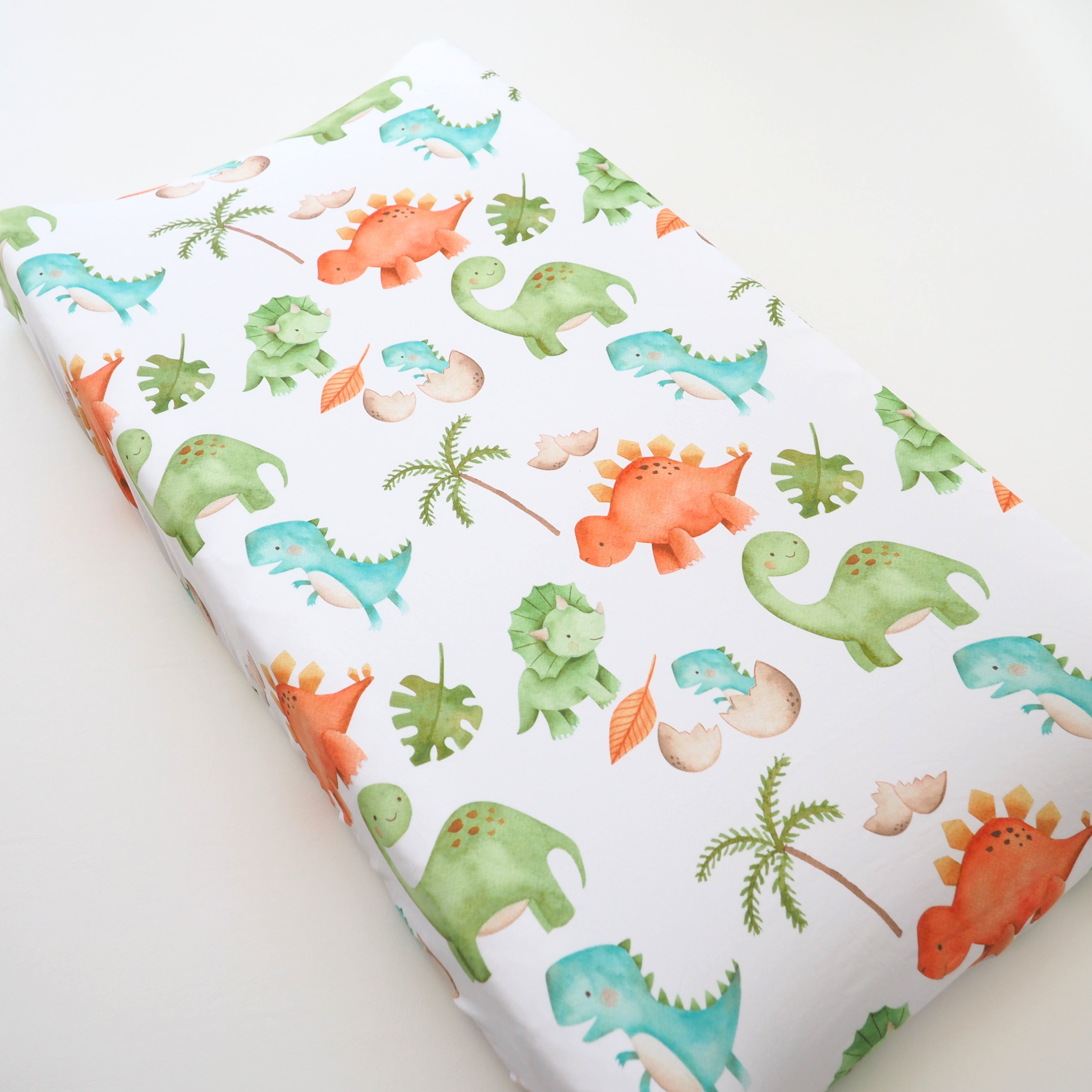 Changing Pad Cover - Dinosaurs