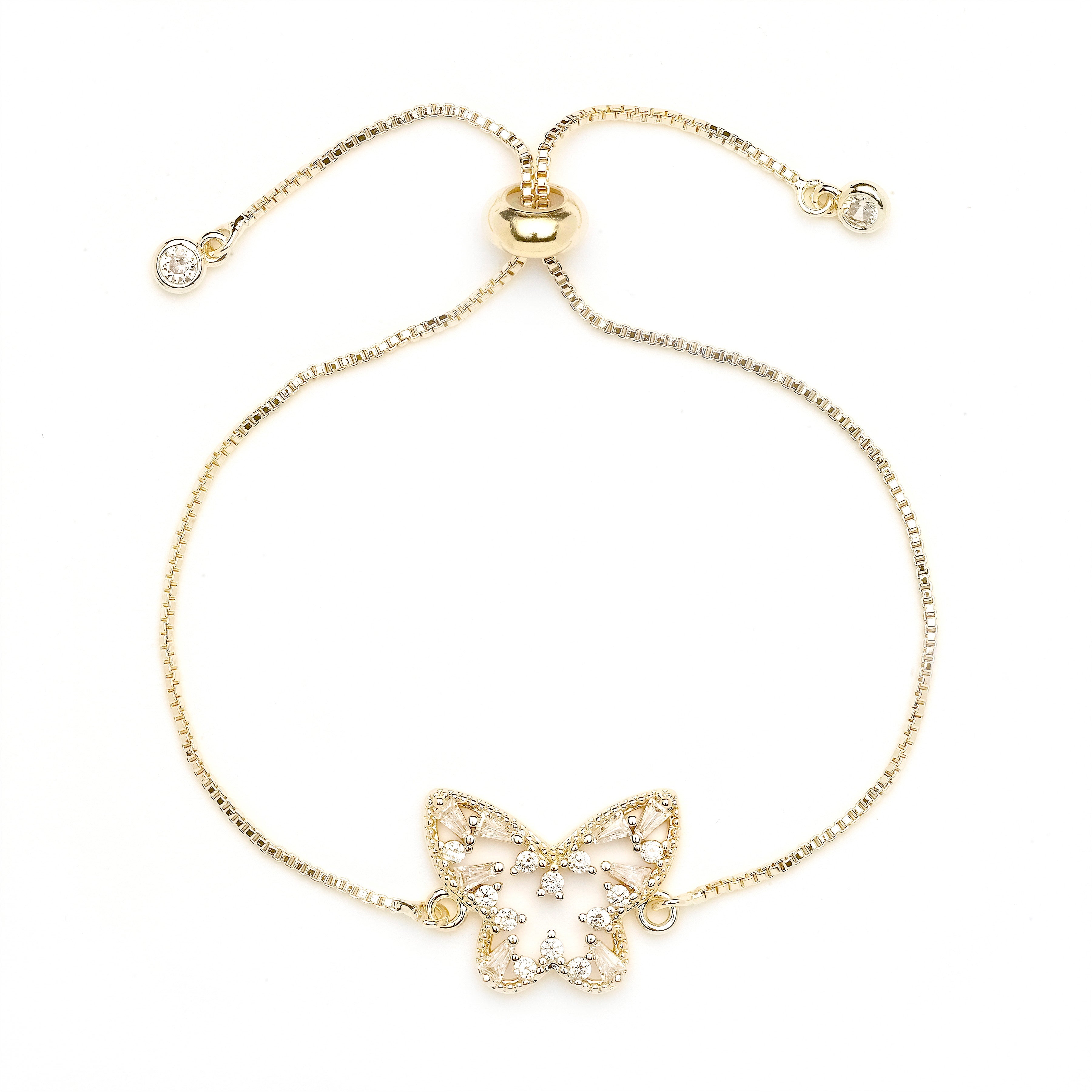 Studded Butterfly Bracelet