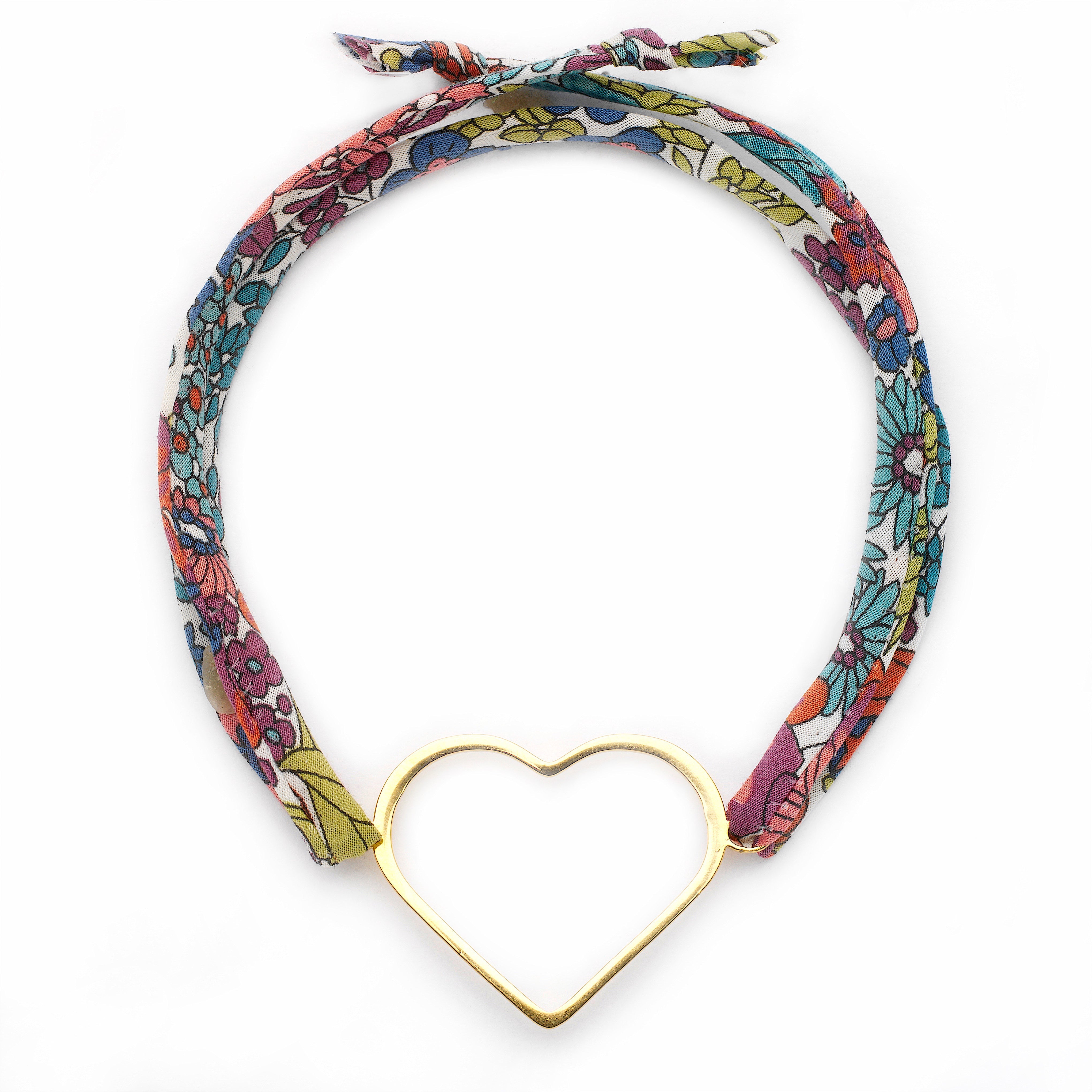 Liberty Mega Heart Charm Bracelet