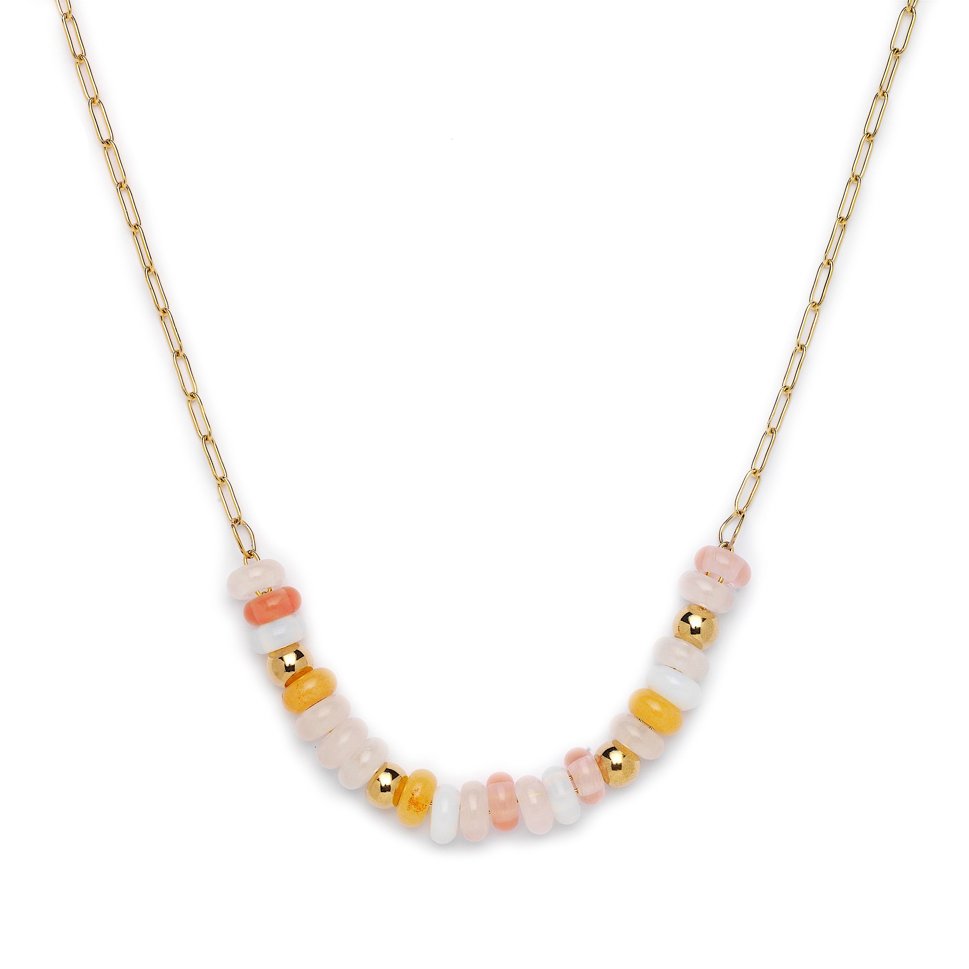 Karla Gemstone Chain Necklace