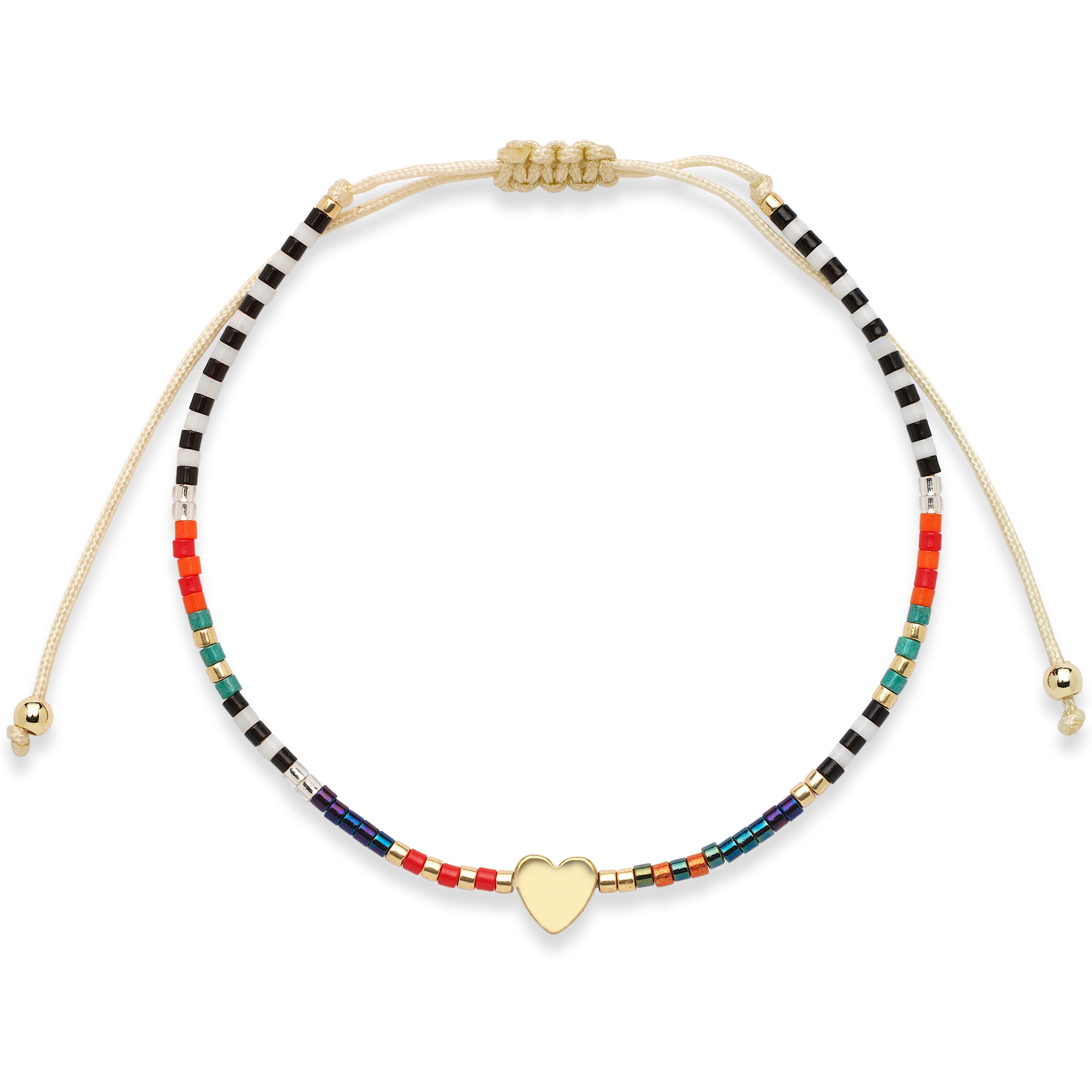 Shai Gold Heart Hematite Bracelet