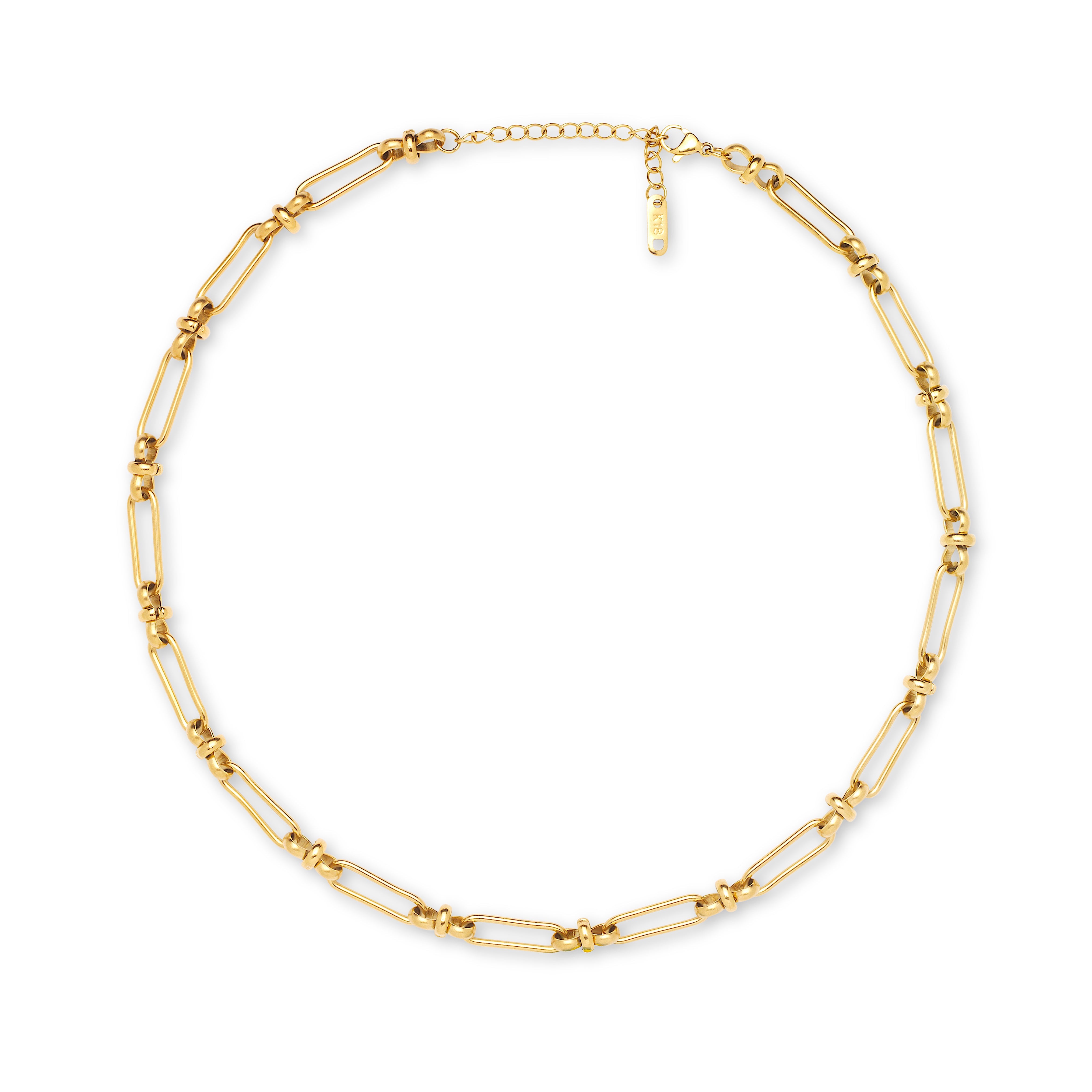 Clara Gold Link Necklace