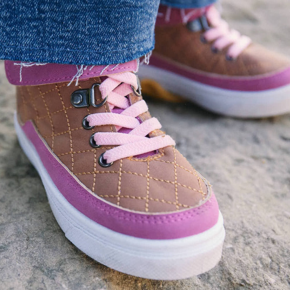 Wrenley Girls Hook & Loop Boot