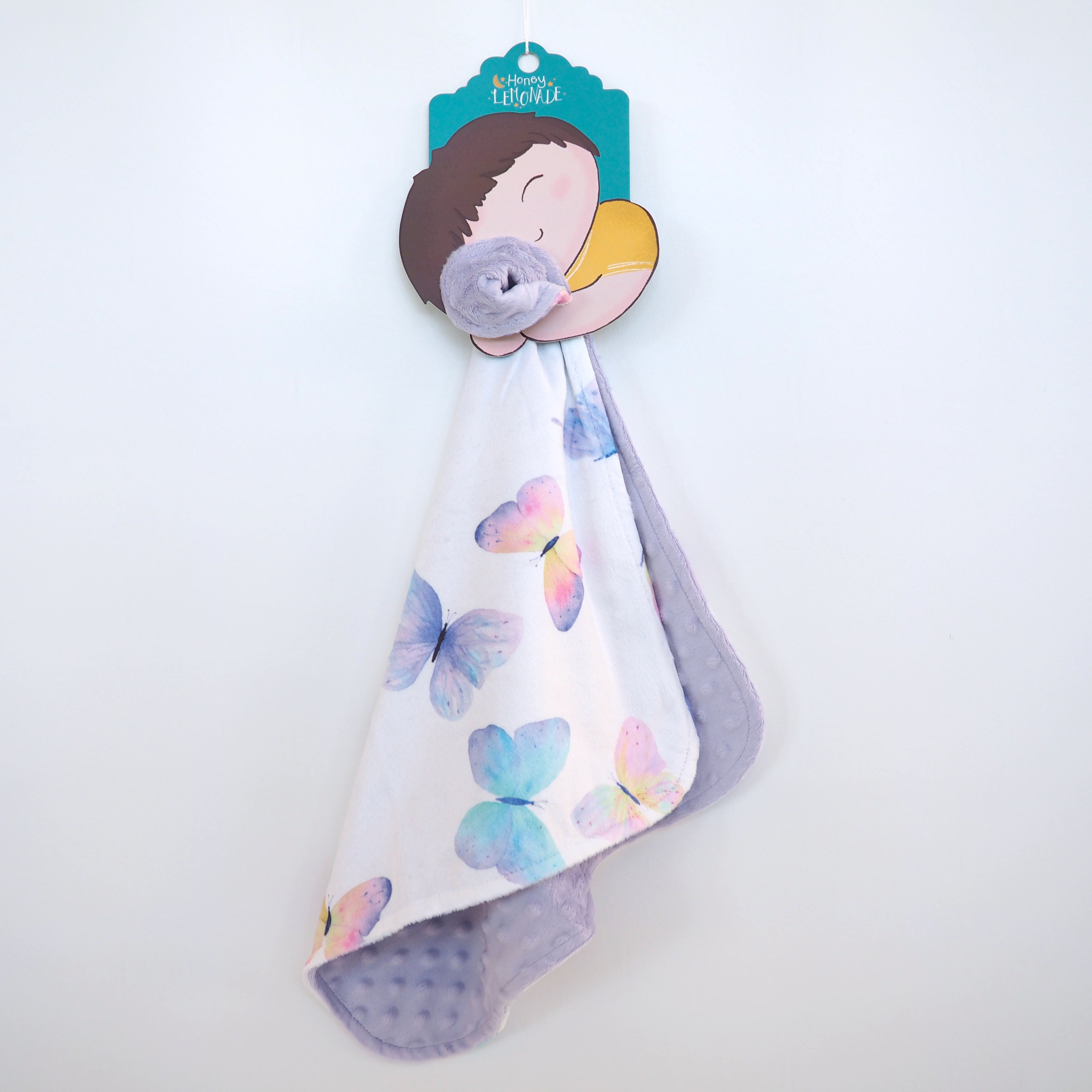Mini Minky Blanket Butterfly