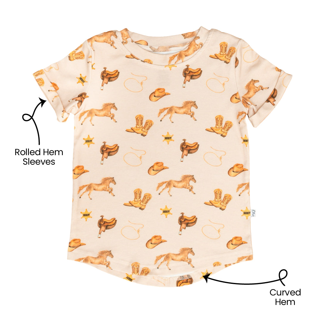 Paislee Bamboo Short Sleeve Signature Tee