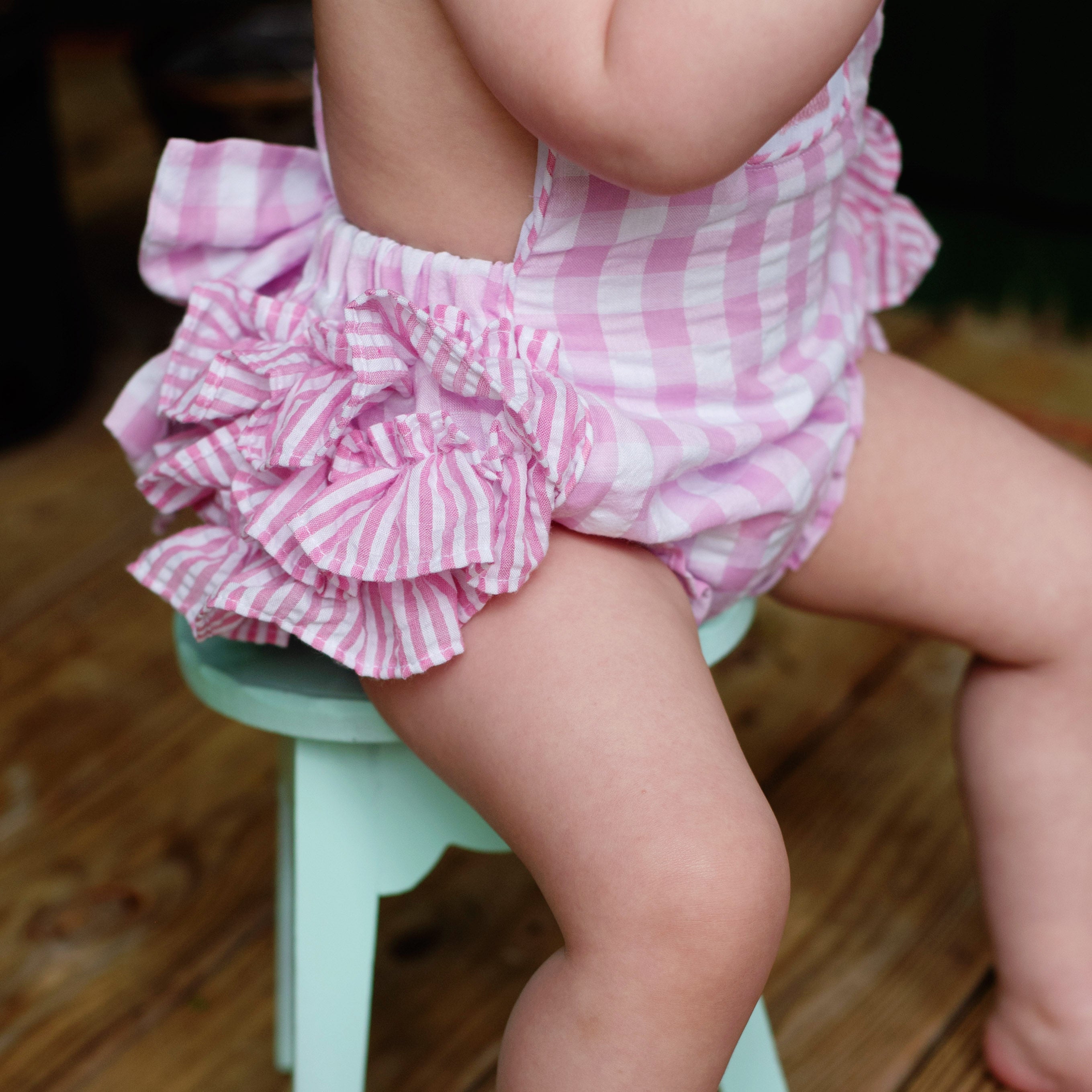 Pastel Pink First Birthday Bubble