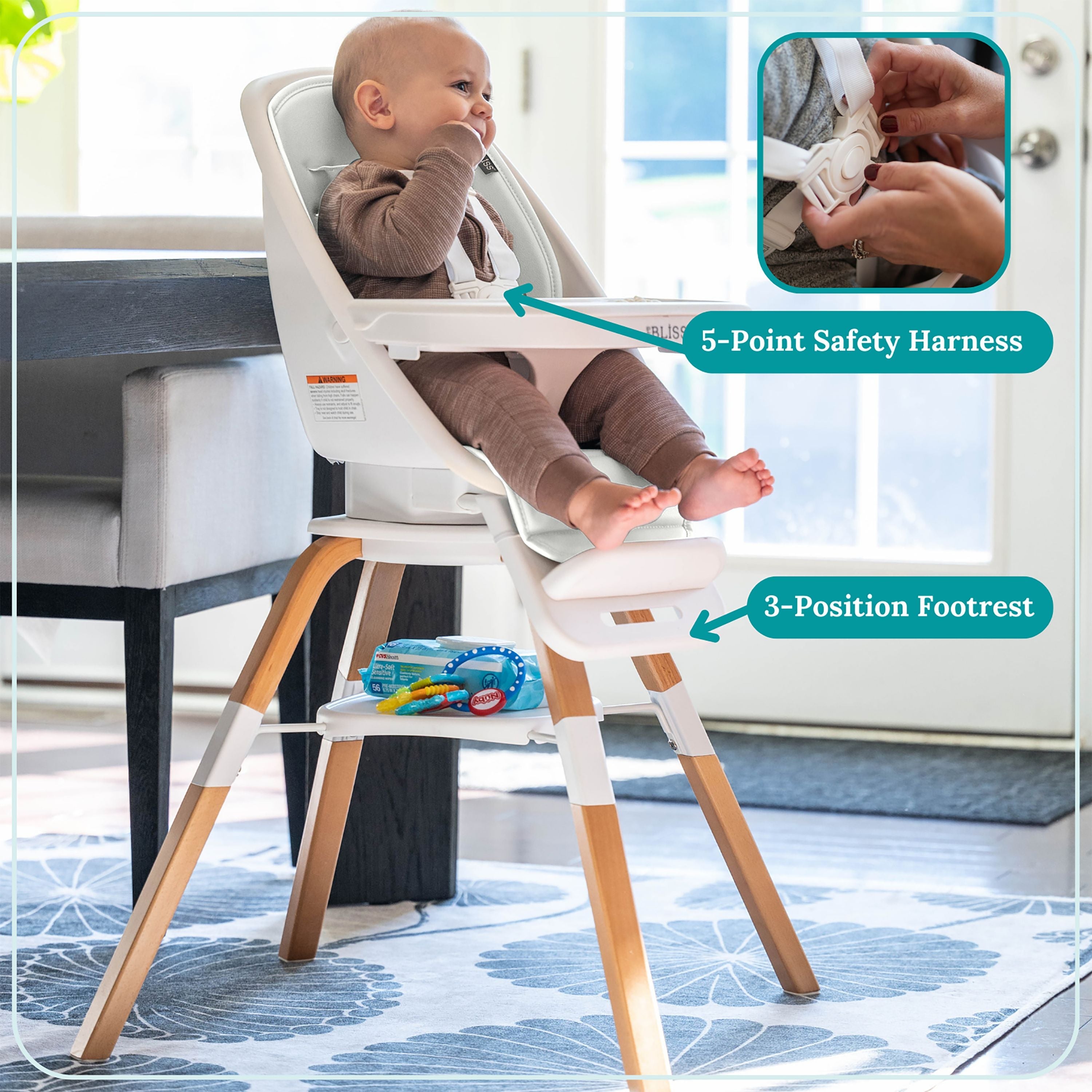 Trubliss Turn-a-tot Highchair