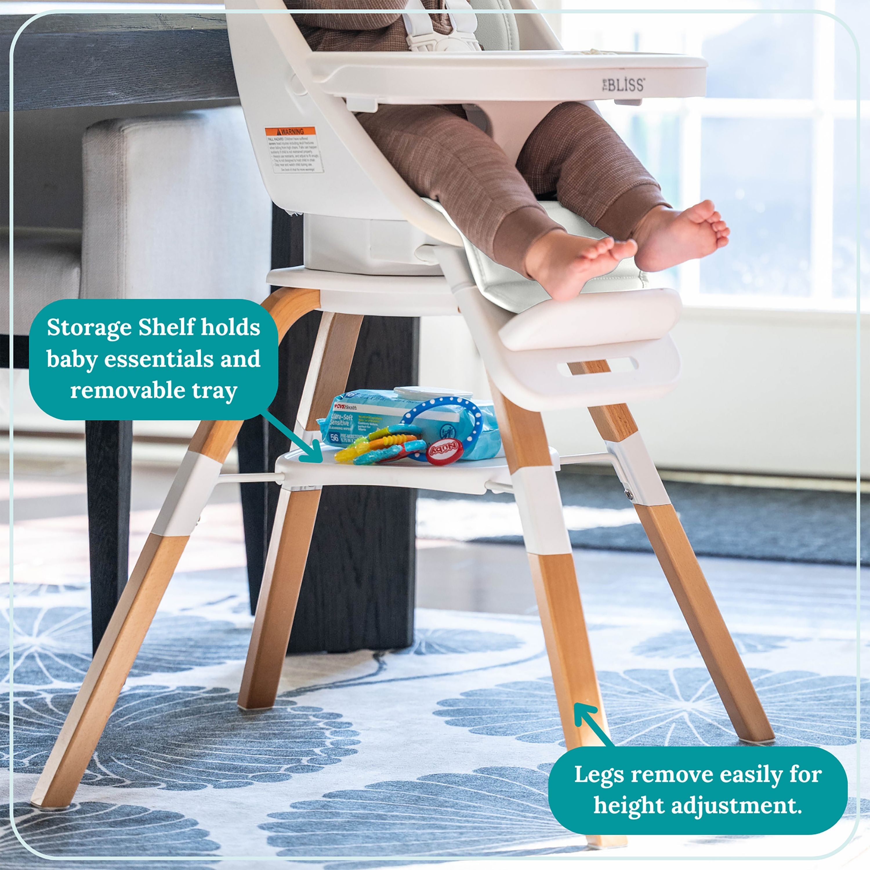 Trubliss Turn-a-tot Highchair