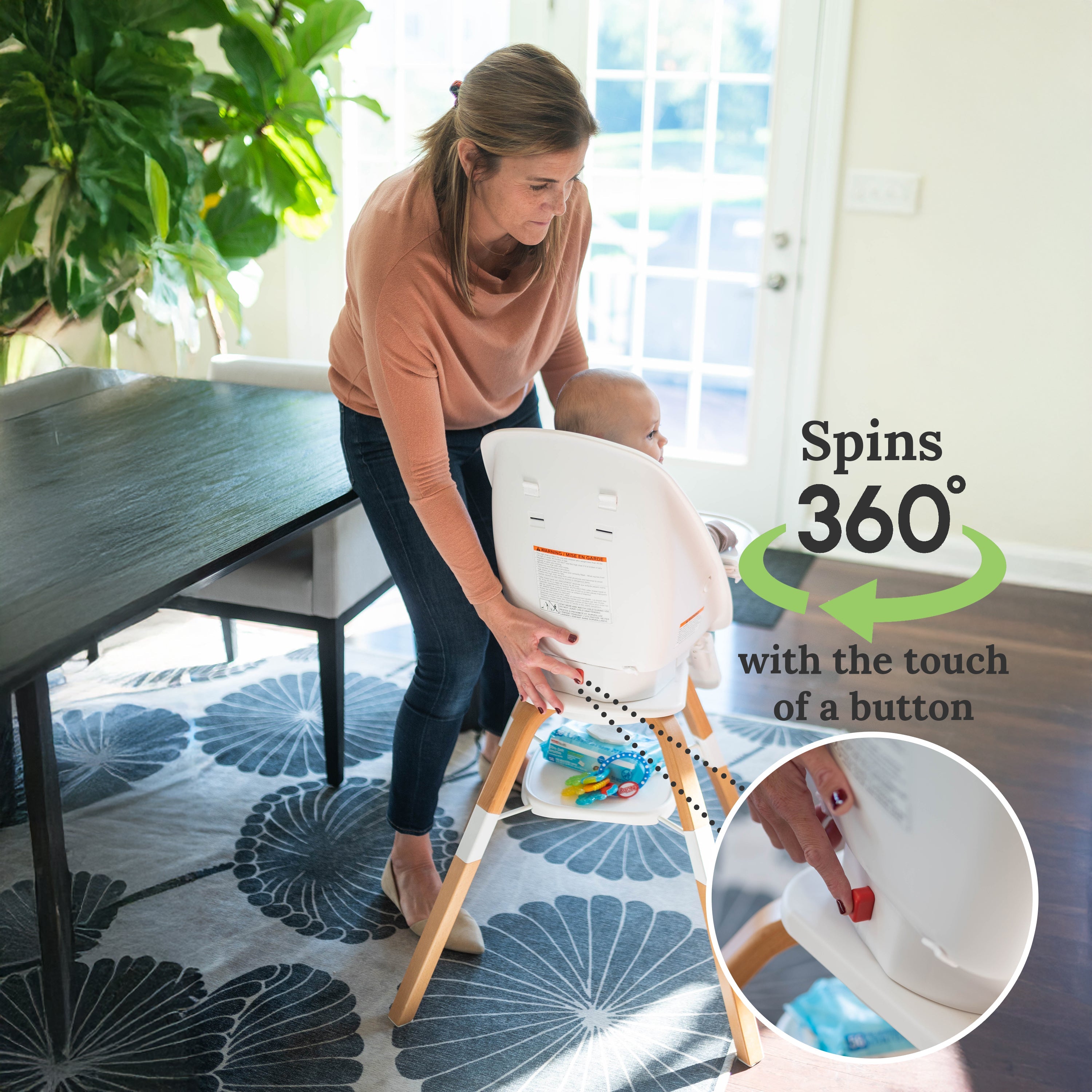 Trubliss Turn-a-tot Highchair