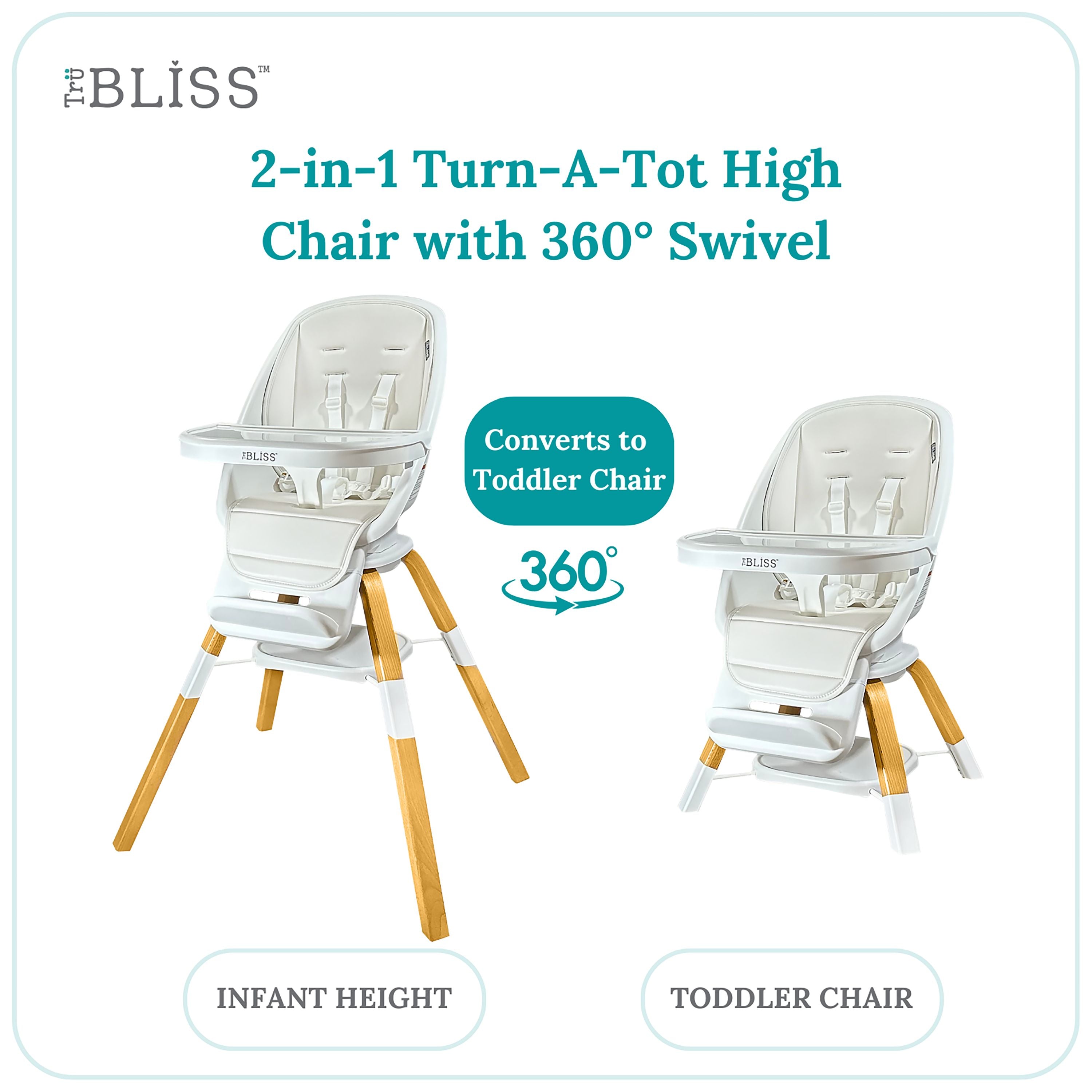 Trubliss Turn-a-tot Highchair