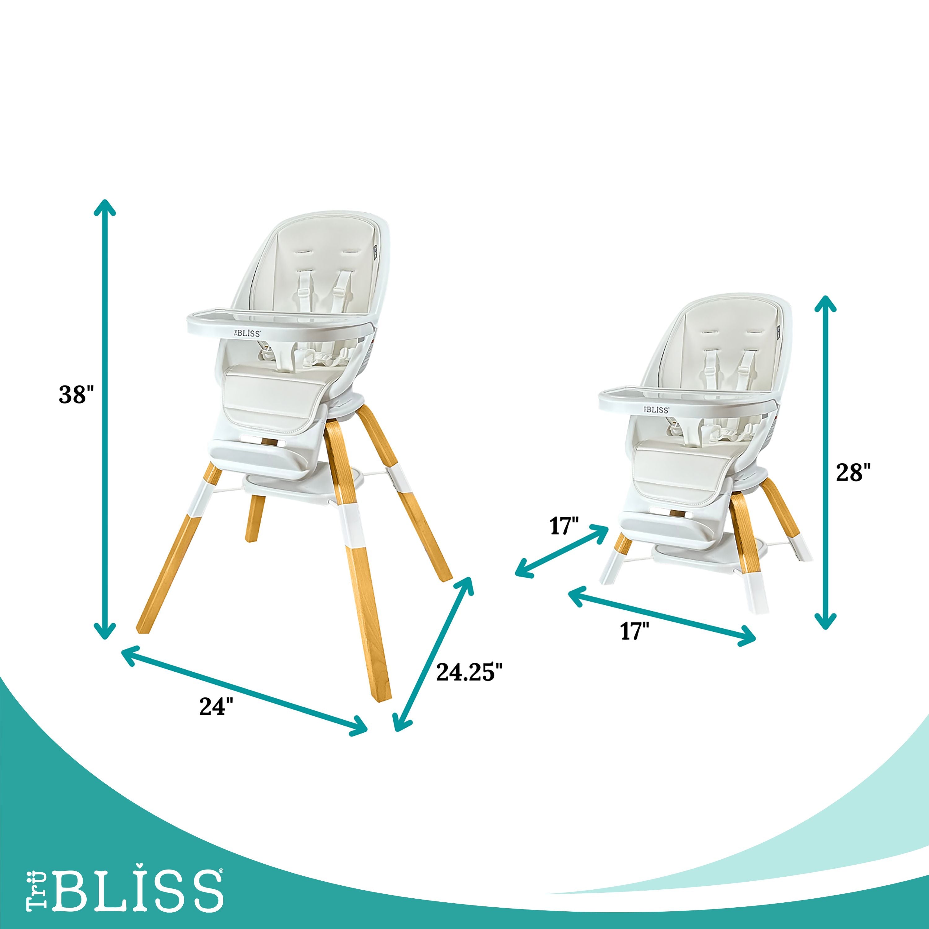 Trubliss Turn-a-tot Highchair
