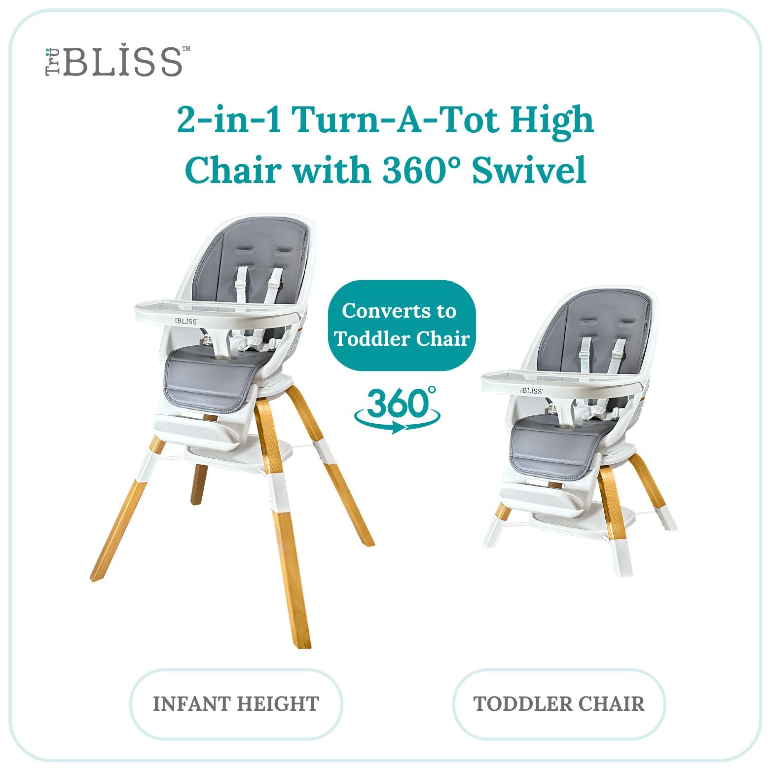 Trubliss Turn-a-tot Highchair