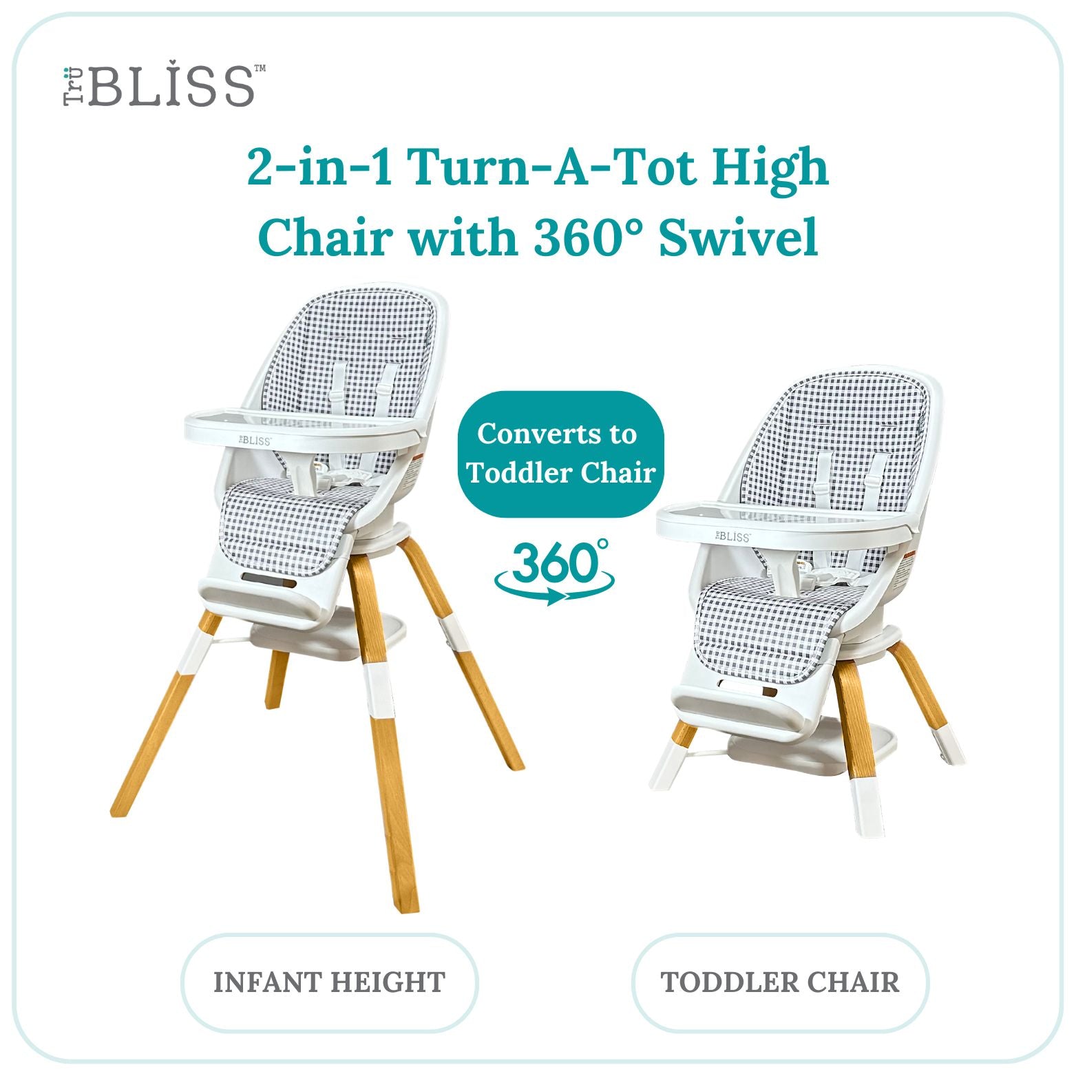 Trubliss Turn-a-tot Highchair