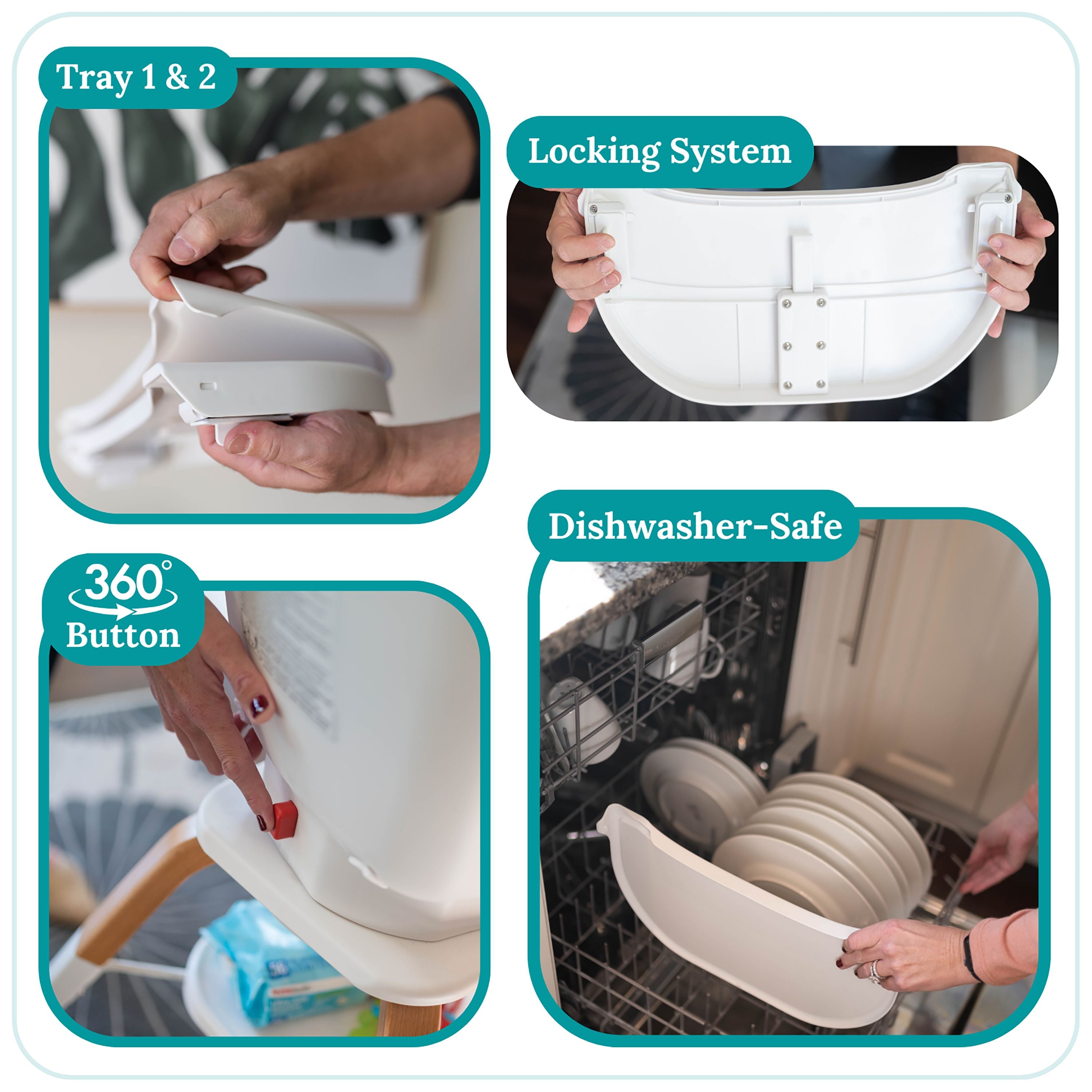 Trubliss Turn-a-tot Highchair