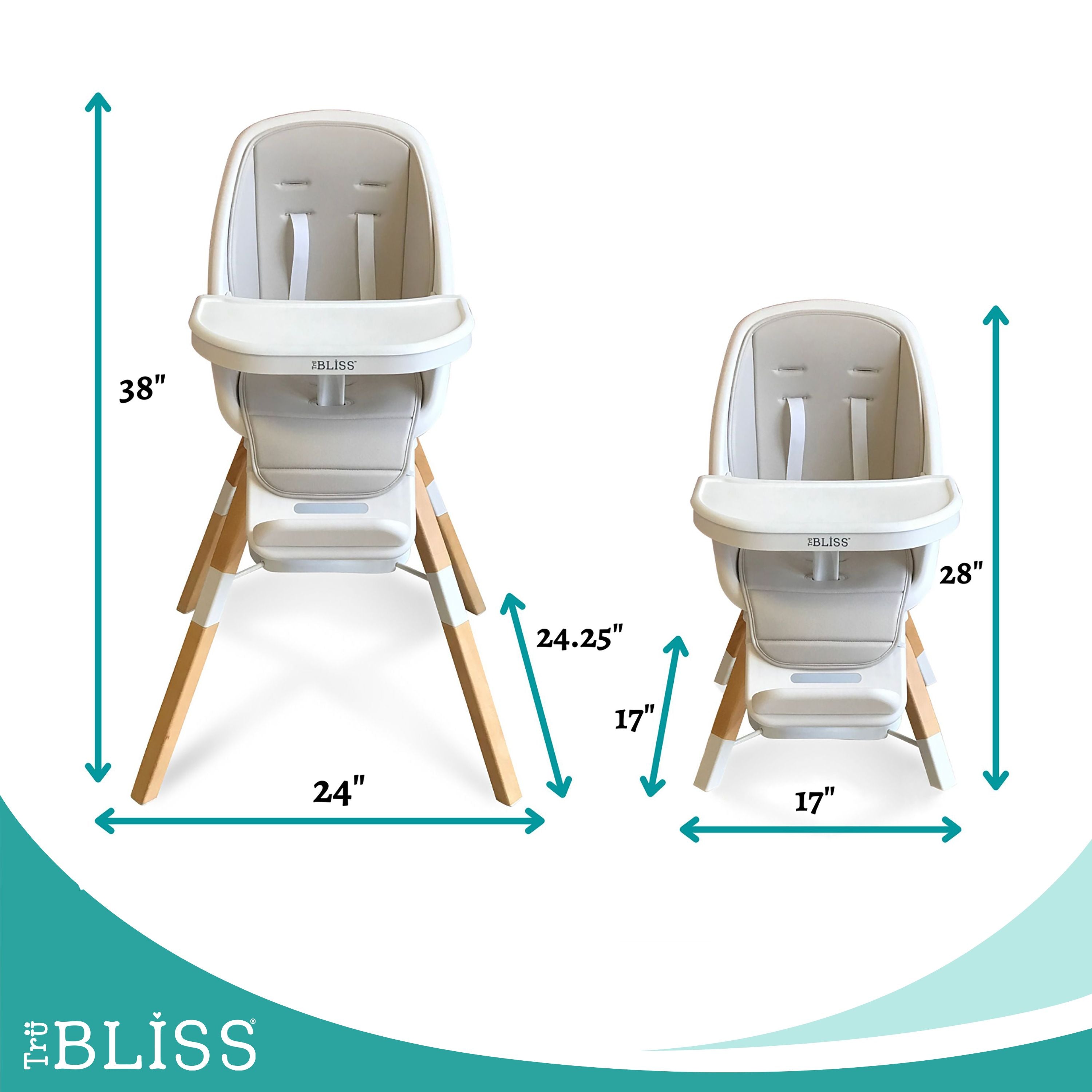 Trubliss Turn-a-tot Highchair