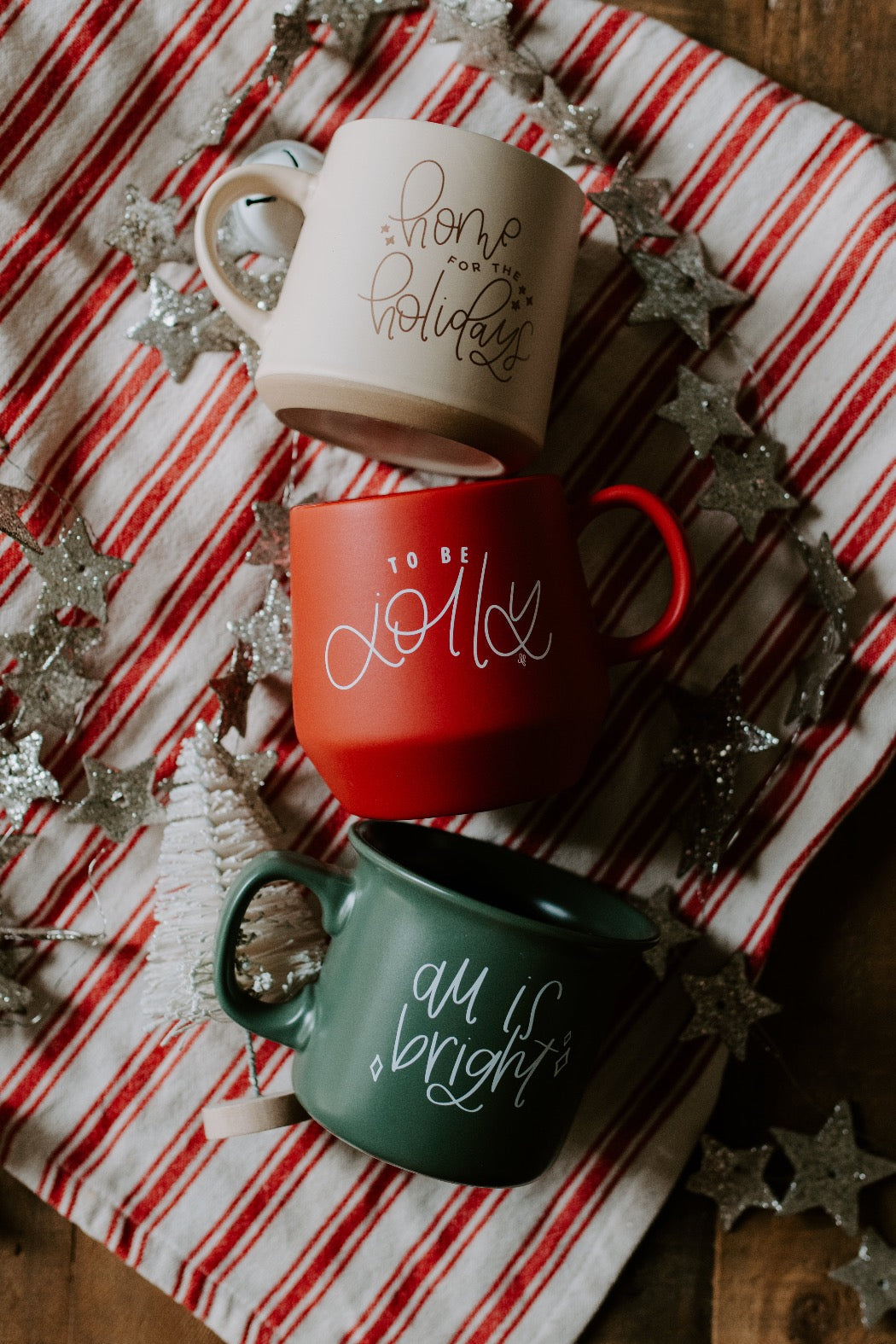 Tis The Season, To Be Jolly Red Mug