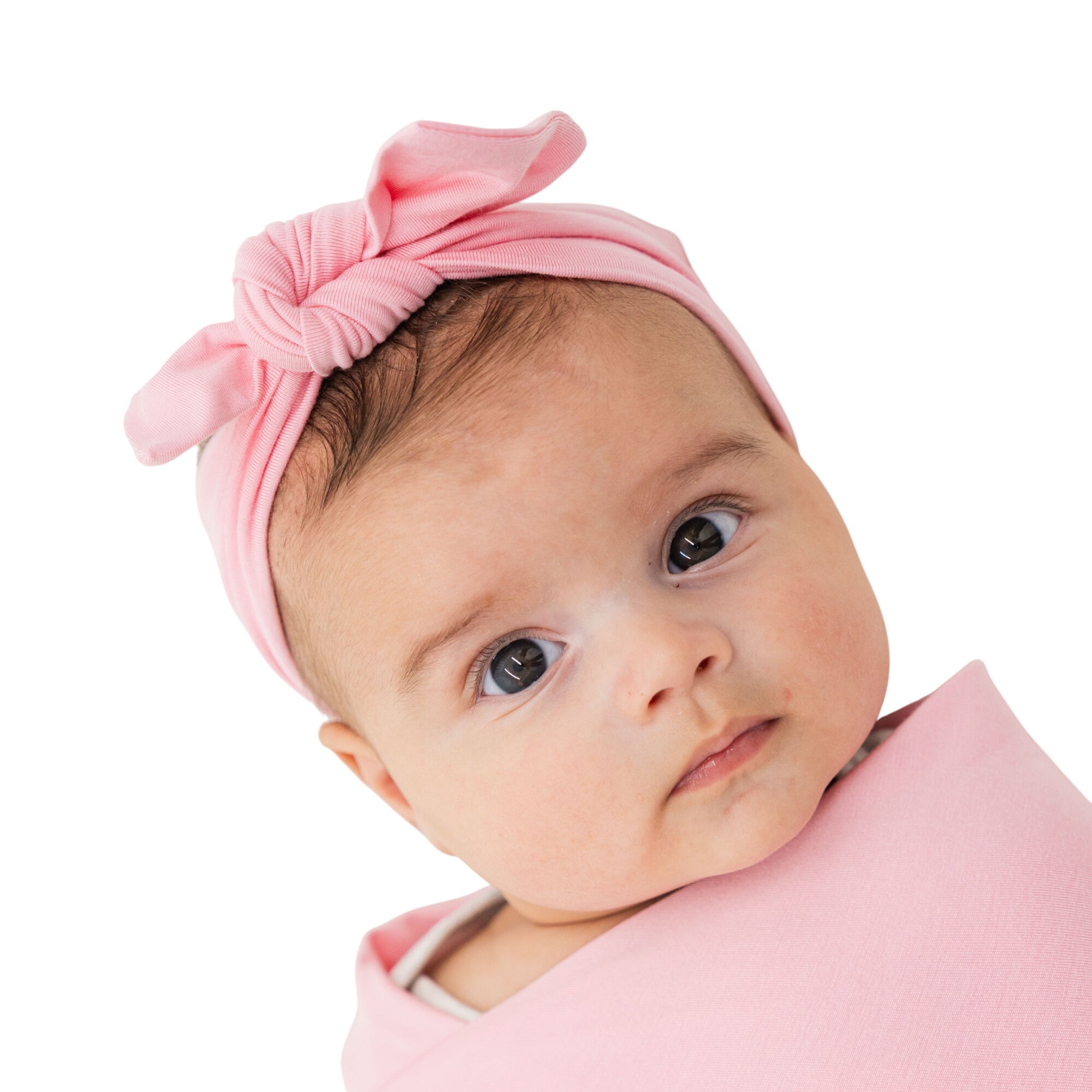 Pink Blossom Bow Headband
