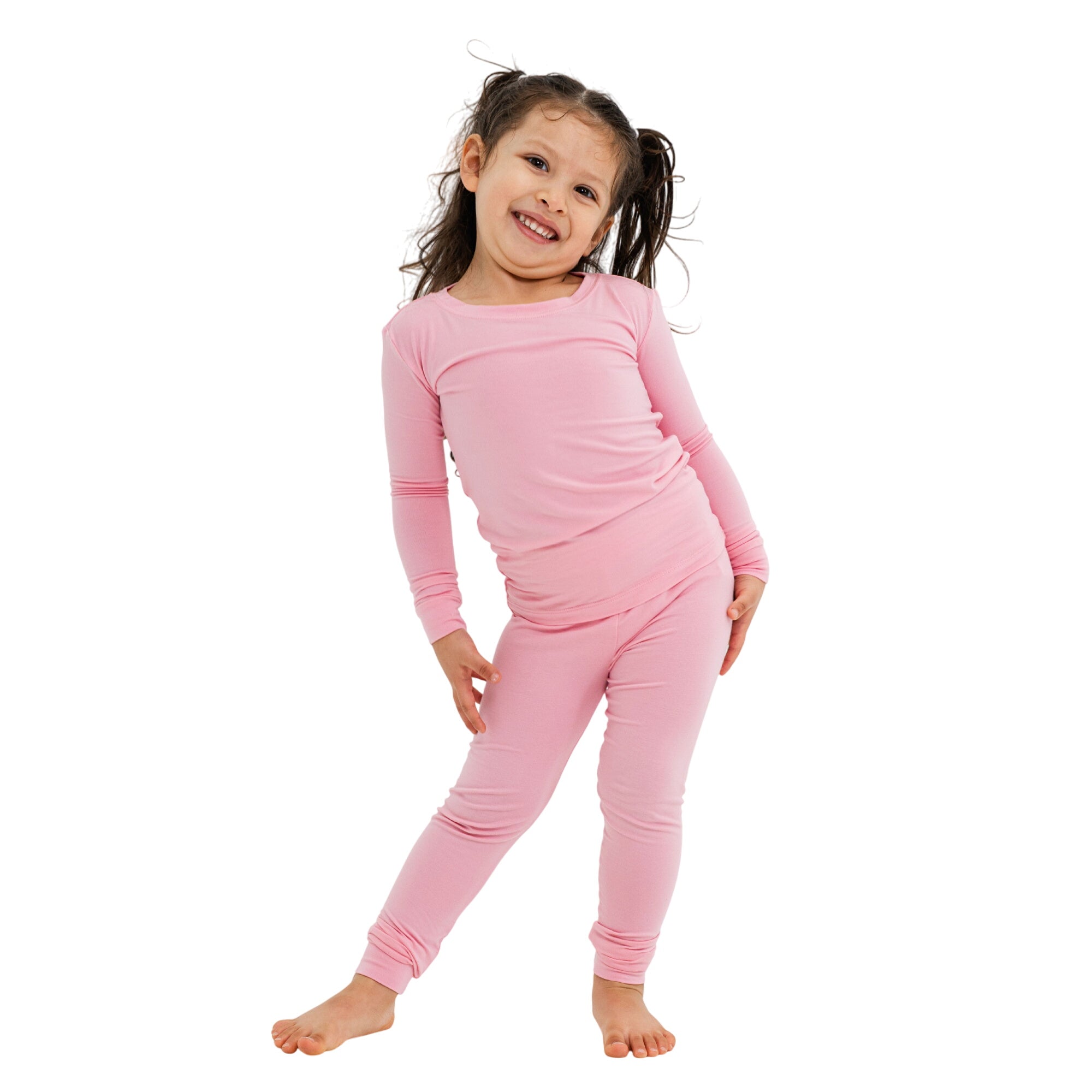Pink Blossom Long Sleeve Pajamas