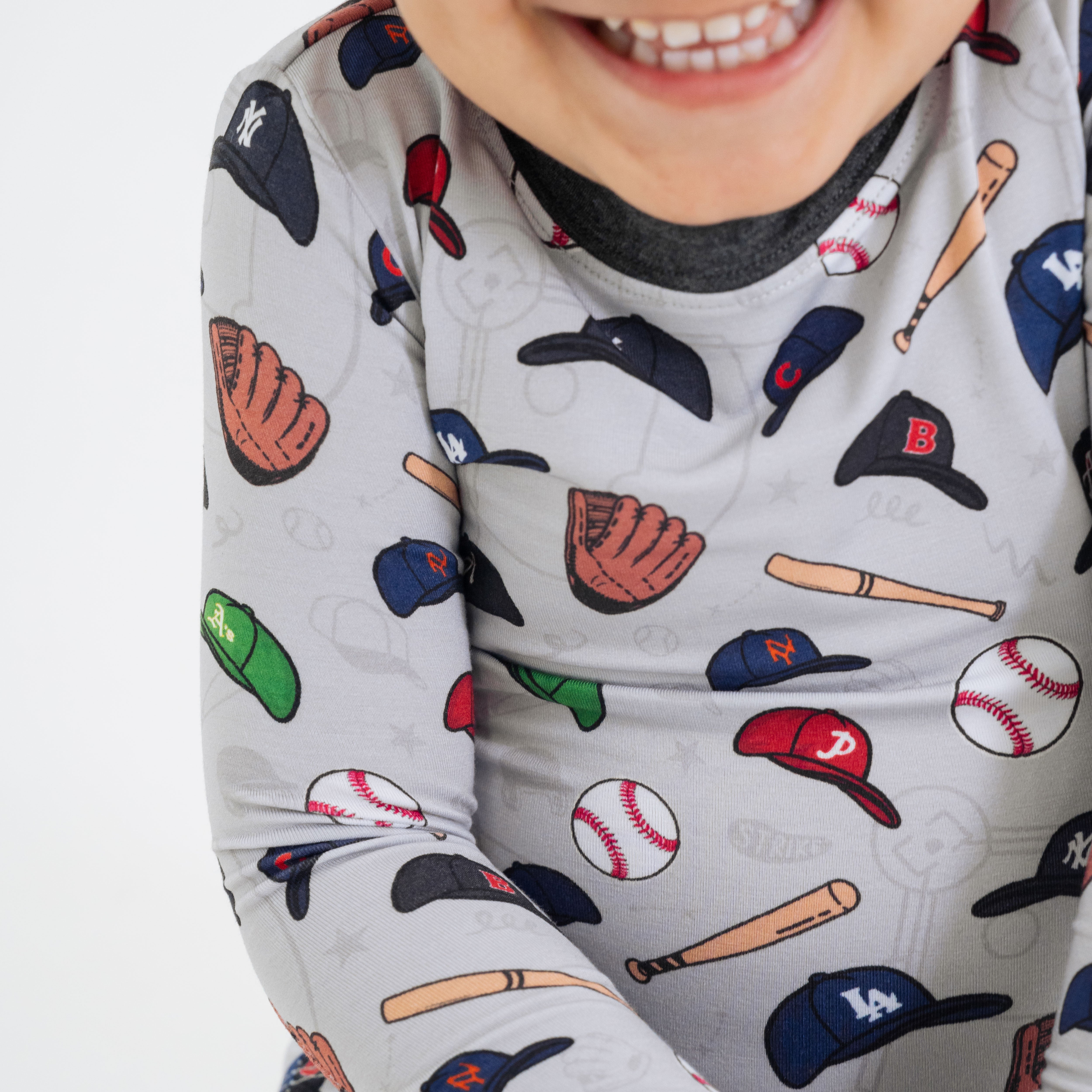 Major League Buddies Long Sleeve Pajamas