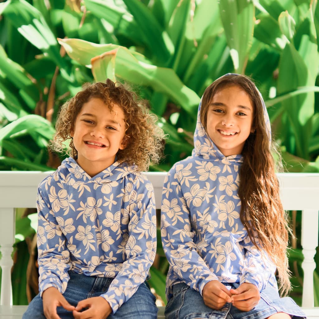 Plumeria Dreams Bamboo Hoodie