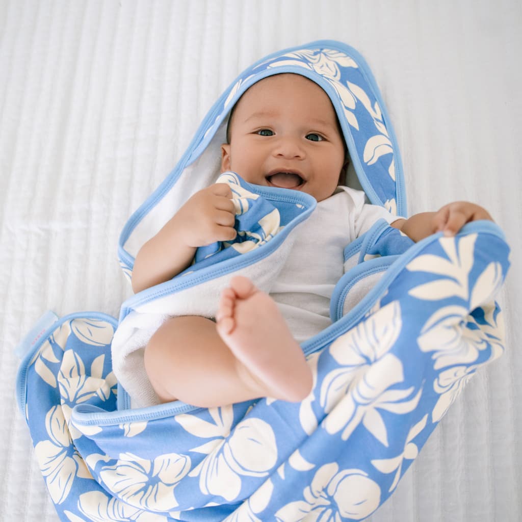 Plumeria Dreams Hooded Towel Set