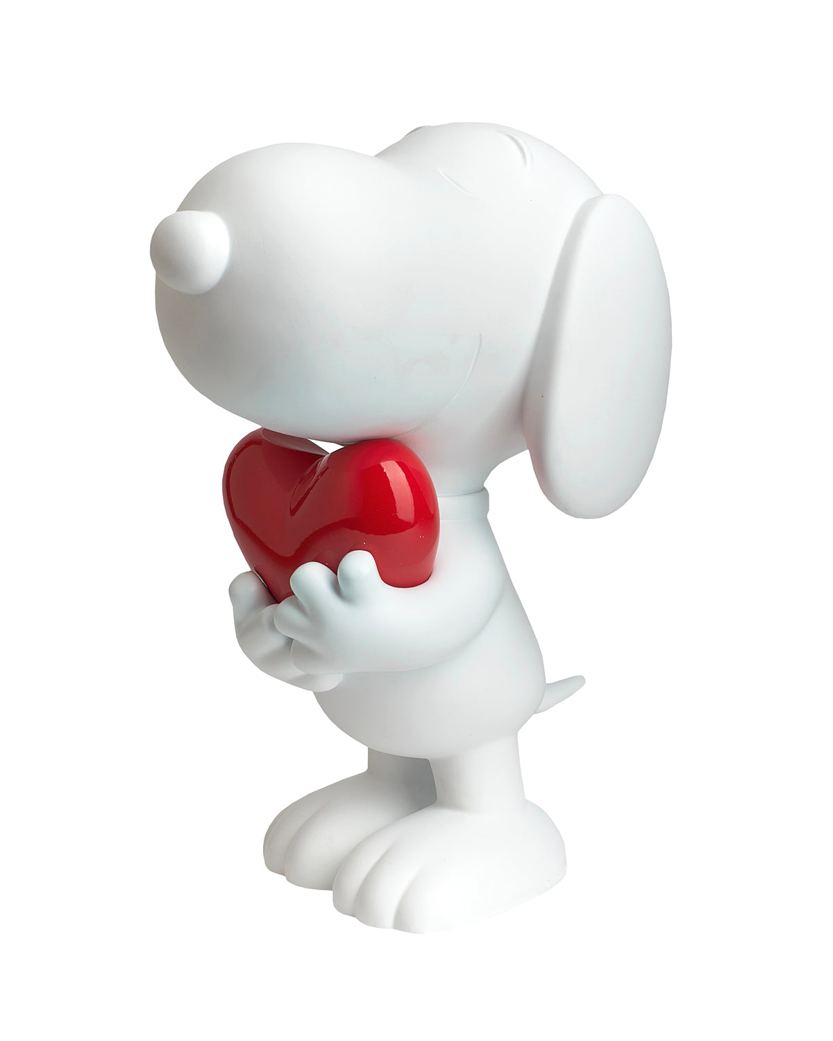 Snoopy Heart White & Red Heart 11in