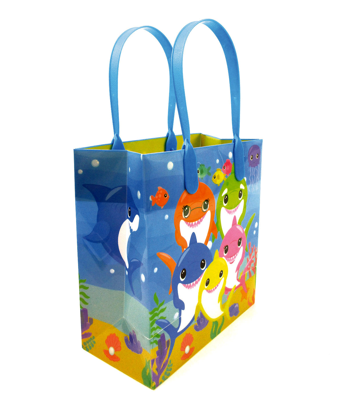 Shark Family Themed Party Favor Bags Treat Bags - Set Of 6 Or 12