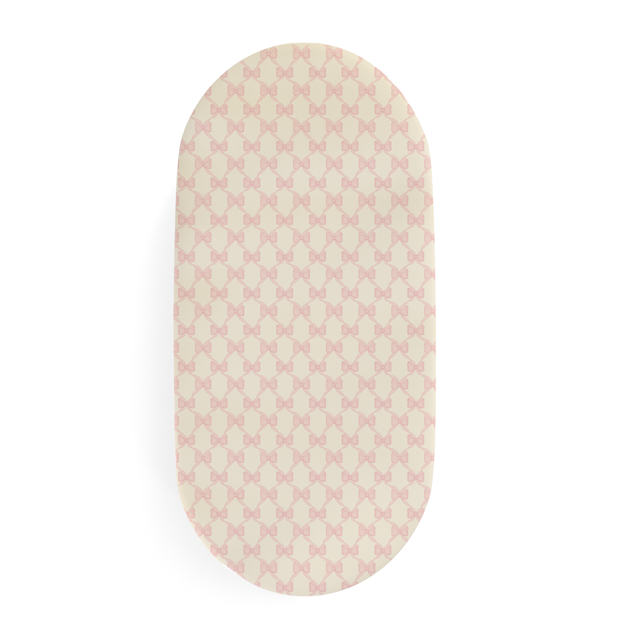 Bassinet Sheet / Changing Pad Cover - Bows